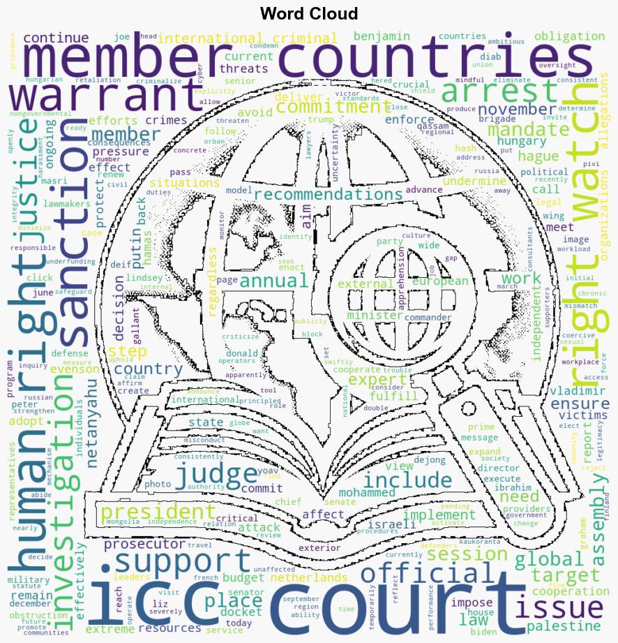 ICC Member States Should Act to Protect Justice - Human Rights Watch - Image 1