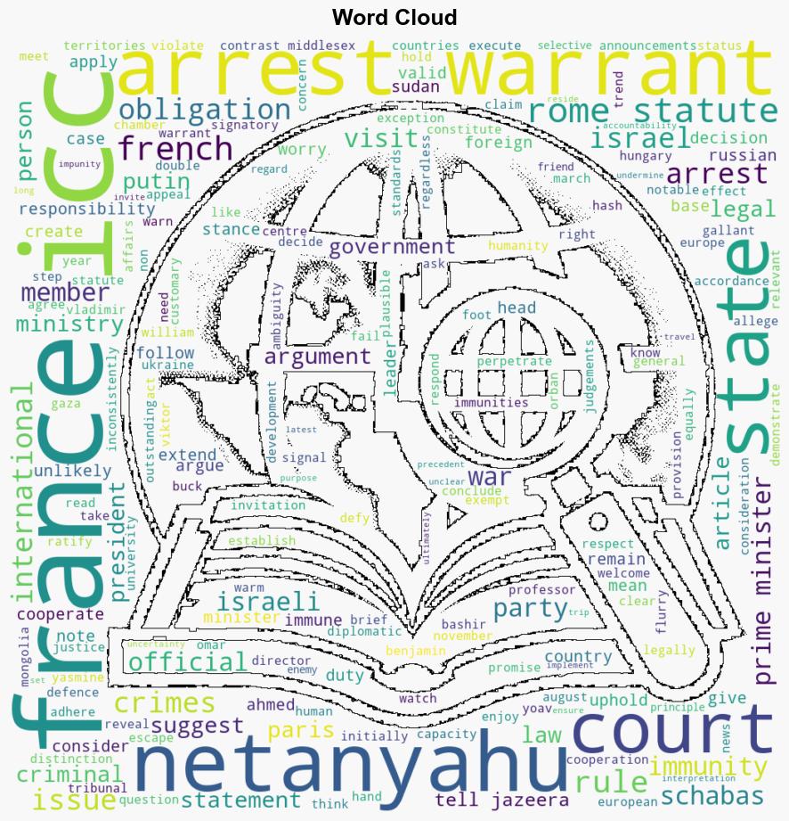 Is Netanyahu immune from ICC arrest warrant as France claims - Al Jazeera English - Image 1