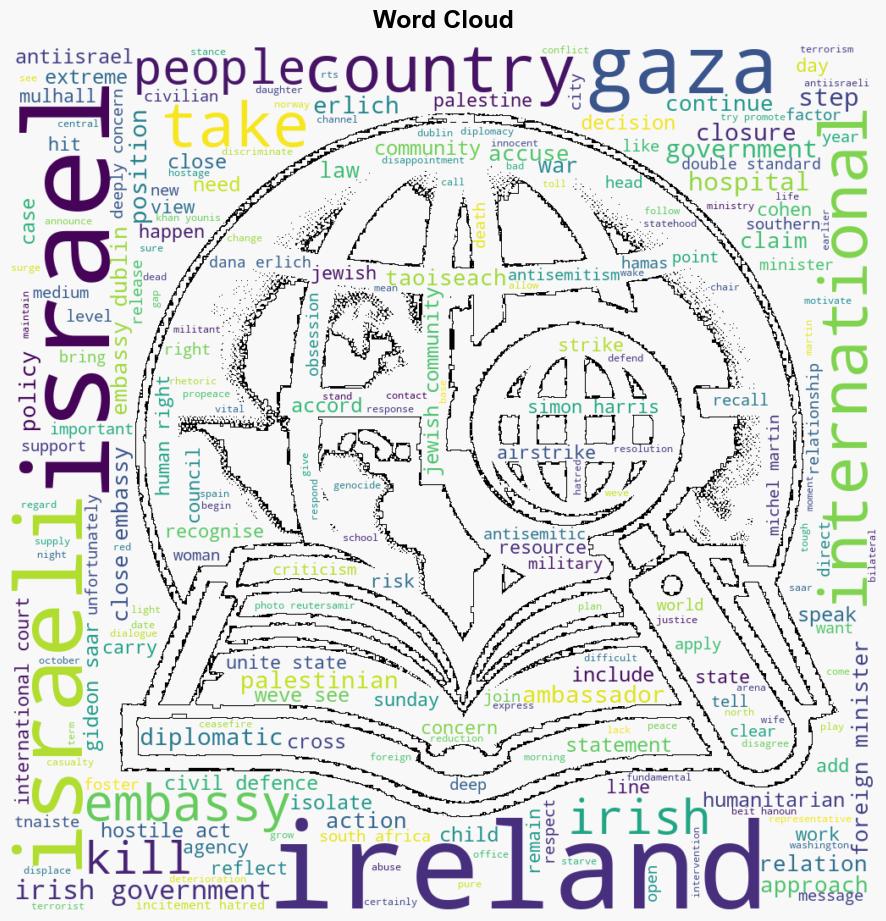 Israeli ambassador claims growing hatred towards anything Israeli in Ireland behind decision to close Dublin embassy - Independent.ie - Image 1