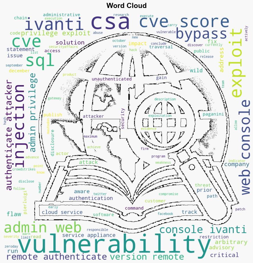 Ivanti fixed a maximum severity vulnerability in its CSA solution - Securityaffairs.com - Image 1