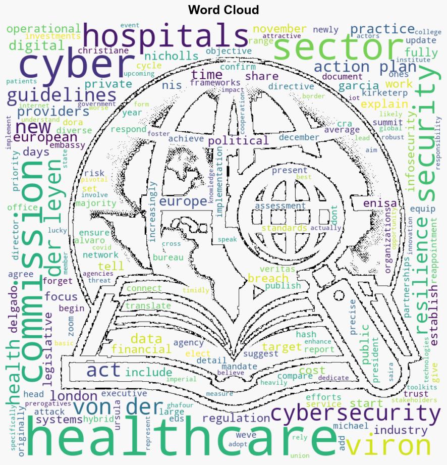 New EU Commission to Unveil Healthcare Cybersecurity Plan in First 100 Days - Infosecurity Magazine - Image 1