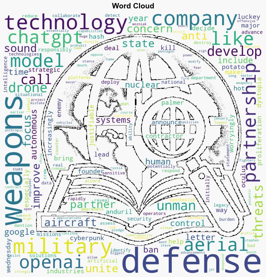 OpenAI partners with Palmer Luckeys defense firm paving the way for AIdriven military technologies - TechSpot - Image 1