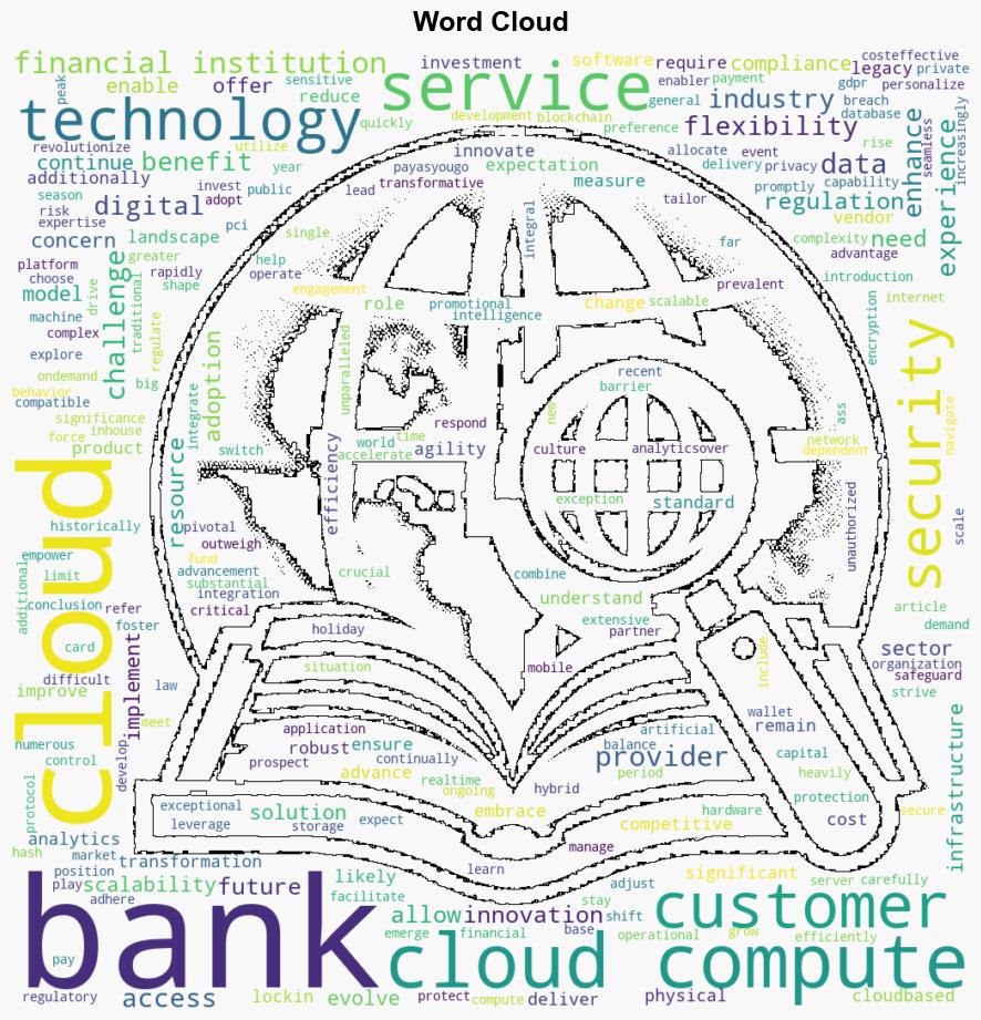 The Impact of Cloud Computing in Banking Transforming Financial Services Riya Rai - Finextra - Image 1