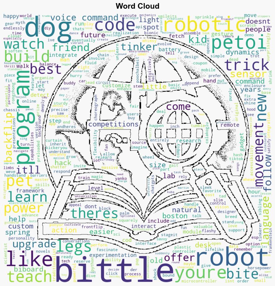 This 236 Robot Dog Obeys Voice Commands Does Backflips and even supports ChatGPT Integration - Yanko Design - Image 1