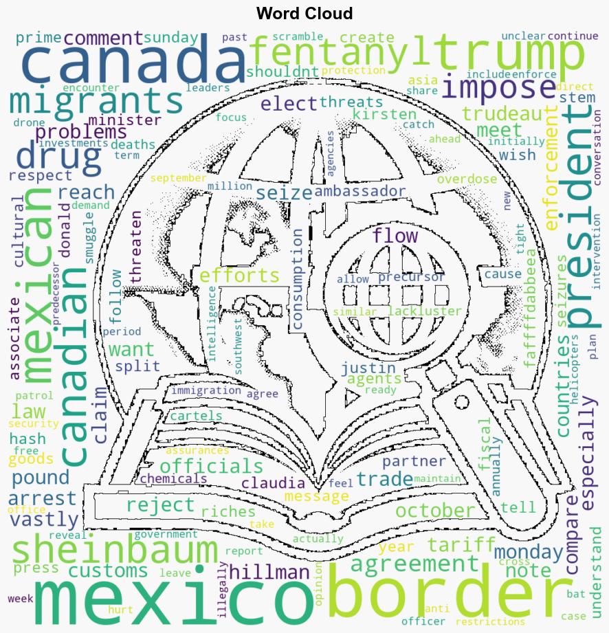 Trumps tariff threats create division between Canada and Mexico over security at borders - VOA News - Image 1