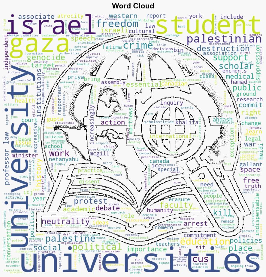 Universities should not silence Research and Speech on Palestine - Juancole.com - Image 1