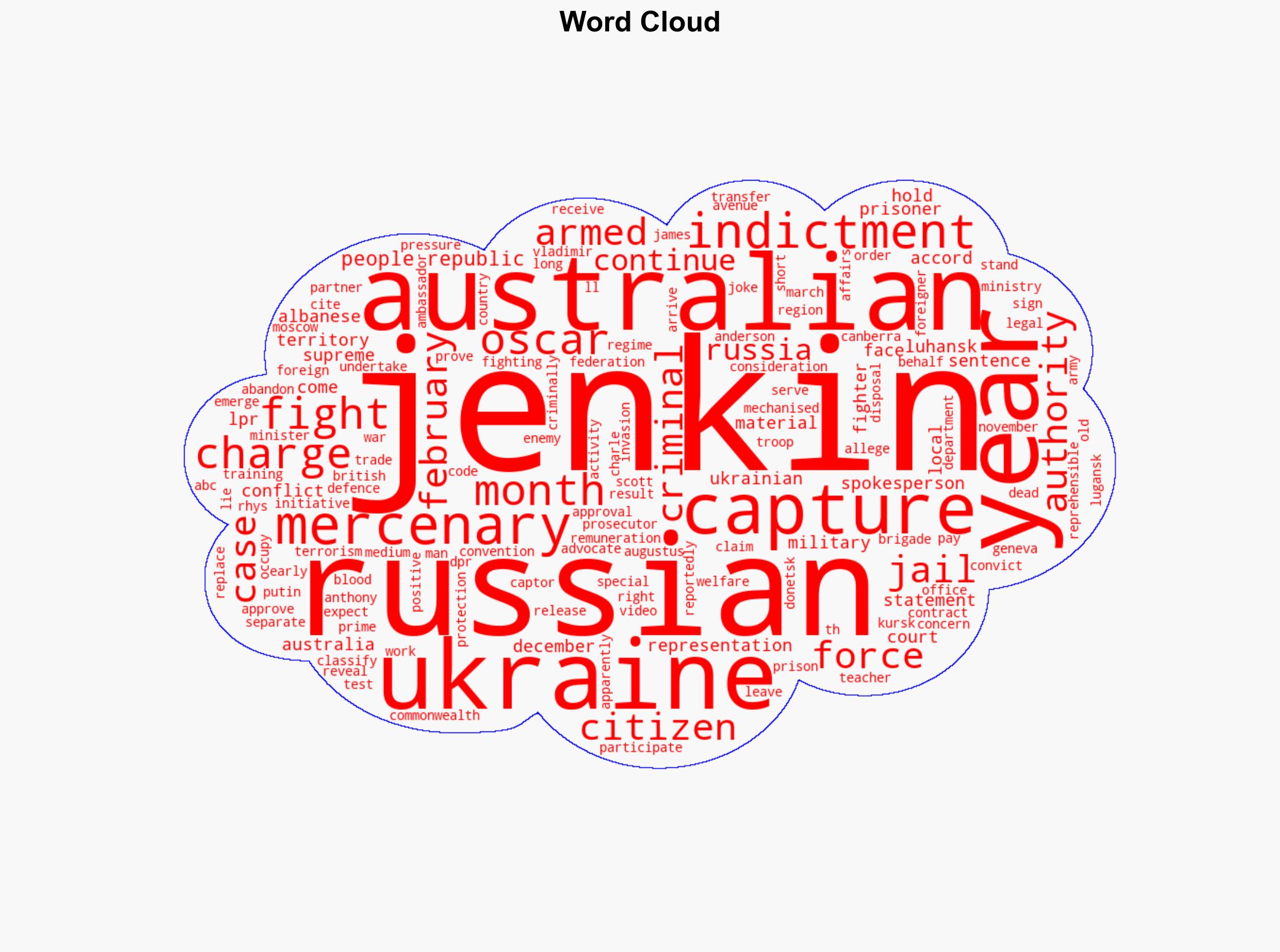 Captured Australian fighter Oscar Jenkins facing 15 years in Russian jail - ABC News (AU) - Image 1