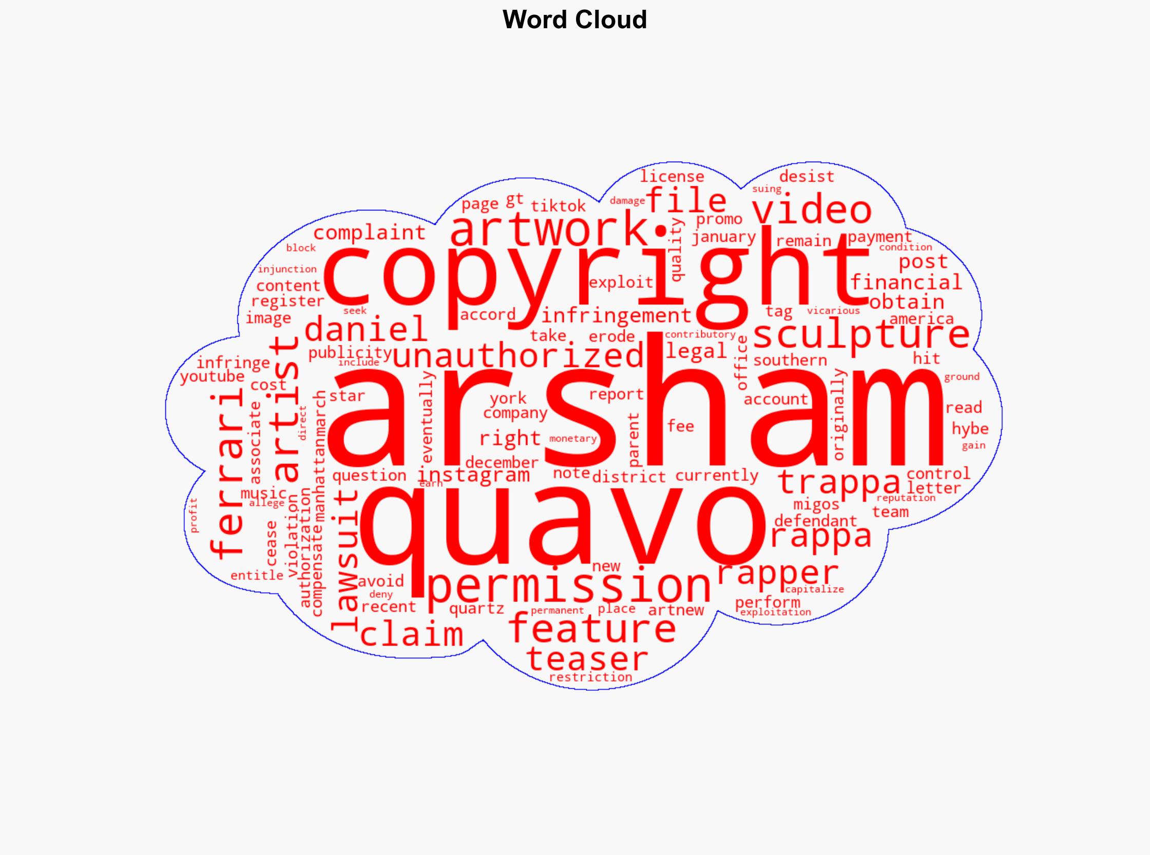 Daniel Arsham Hits Quavo with Copyright Lawsuit - HYPEBEAST - Image 1