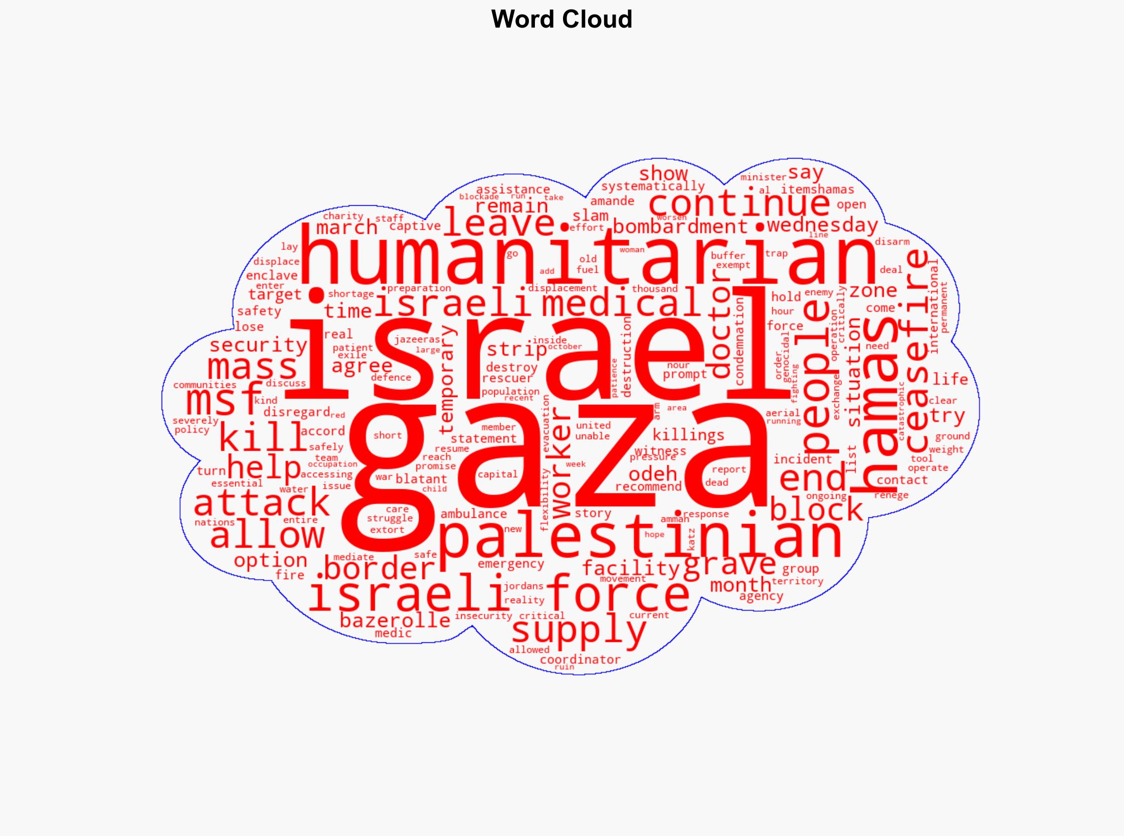 Gaza mass grave for Palestinians and those helping them MSF - Al Jazeera English - Image 1