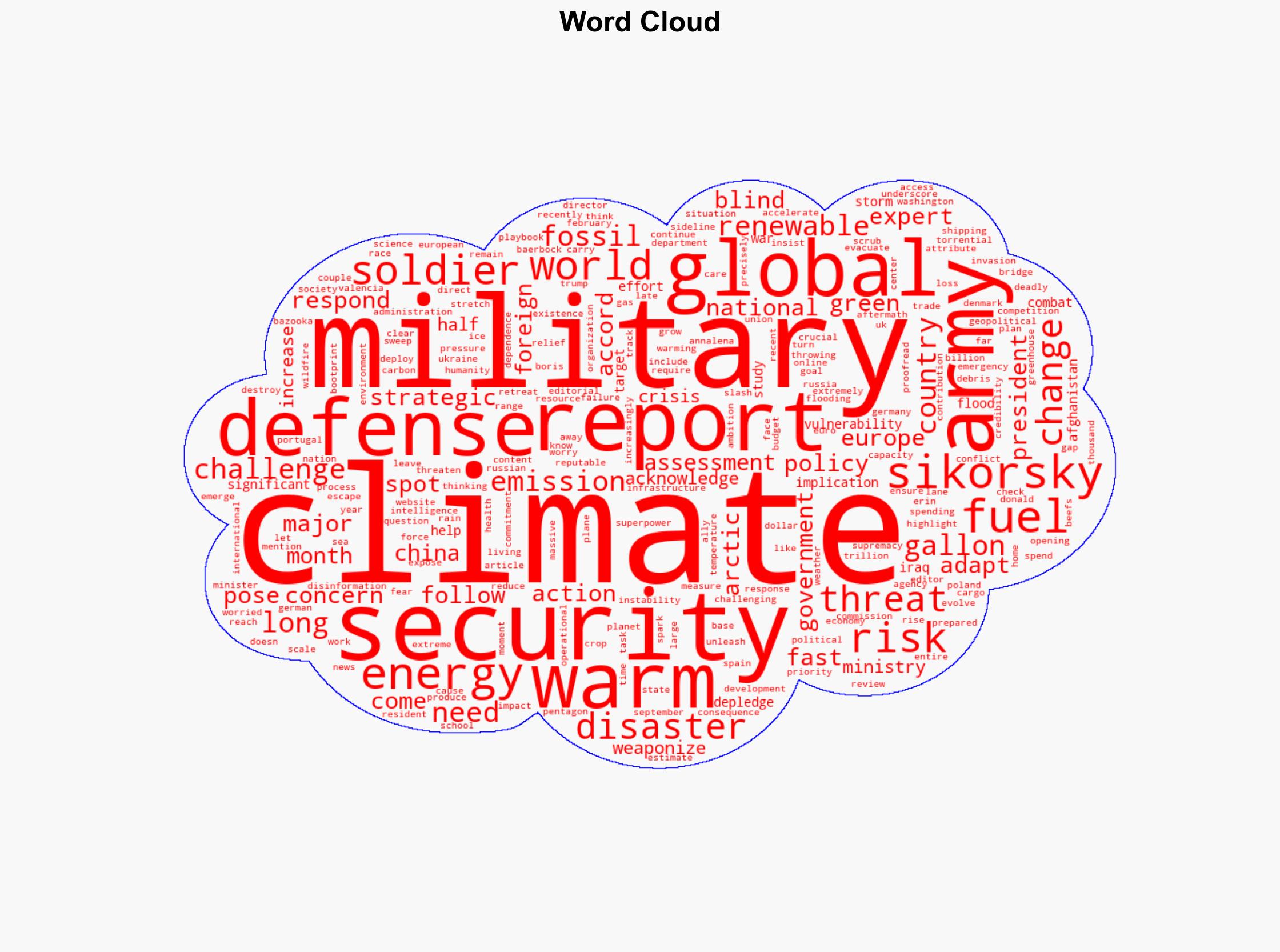 Global warming is a security threat and armies must adapt experts - Phys.Org - Image 1