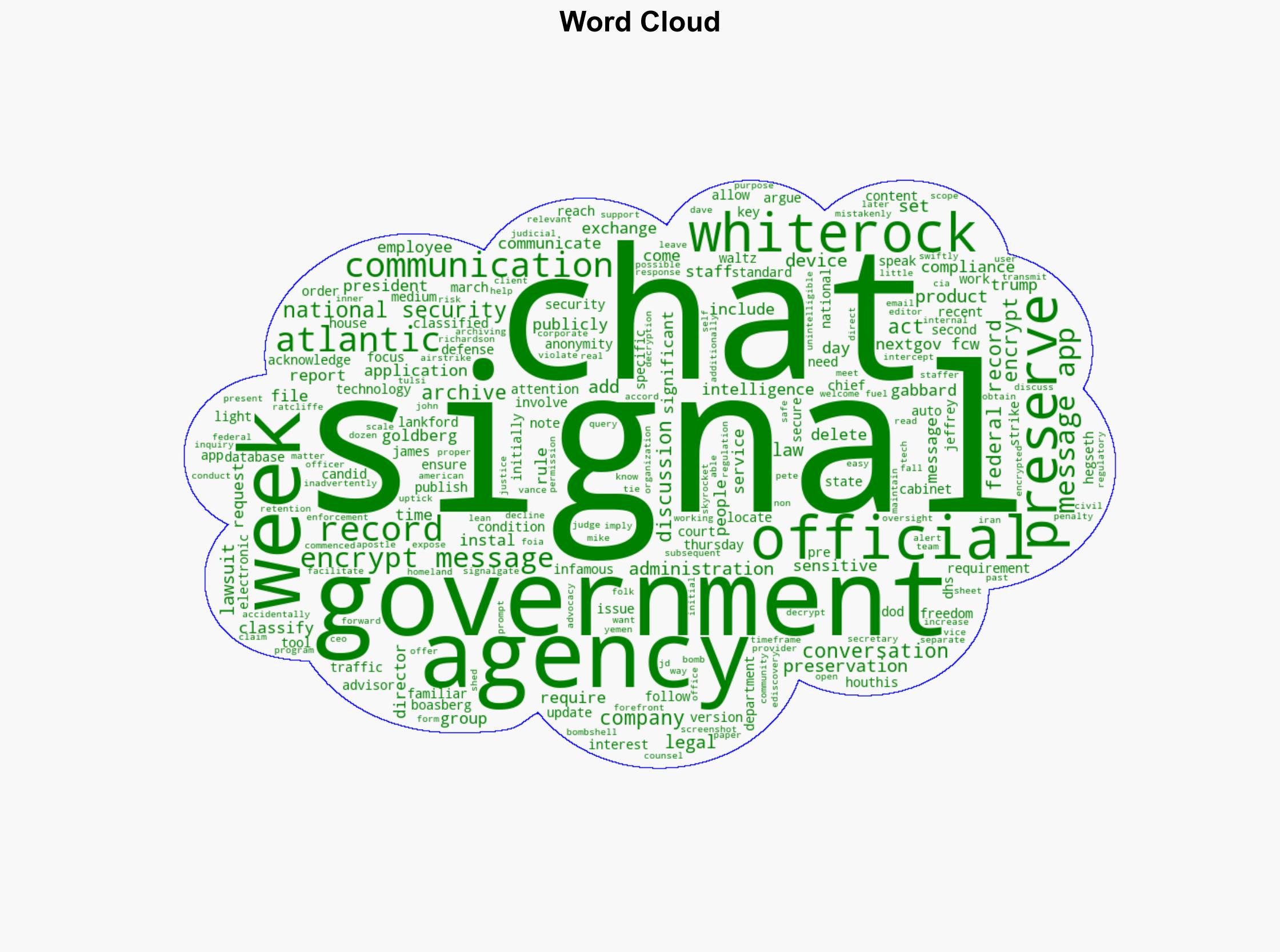 Government interest in chat archiving service skyrockets following Signalgate - Nextgov - Image 1