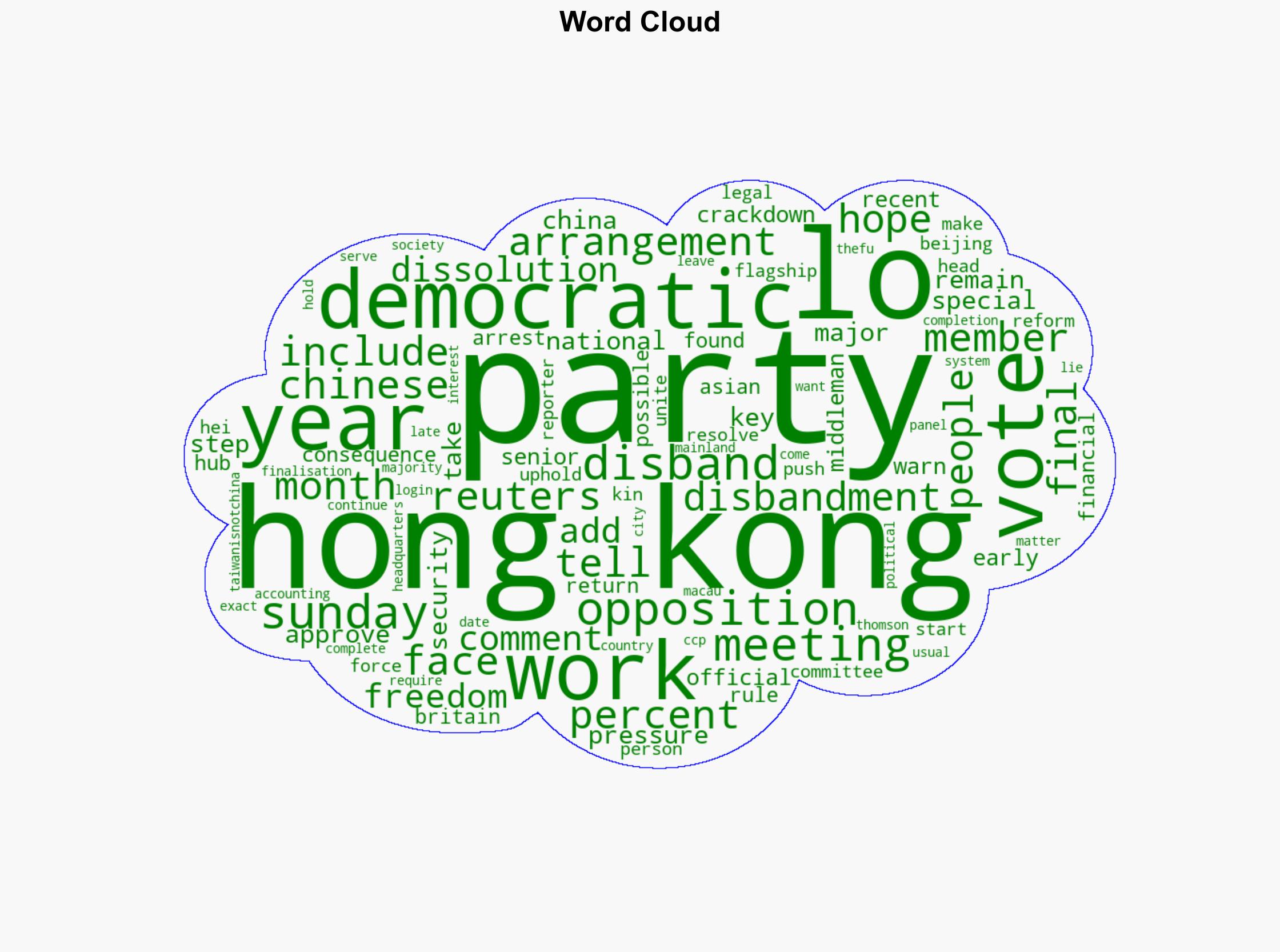Hong Kong's last major opposition party moves towards disbanding - Japan Today - Image 1