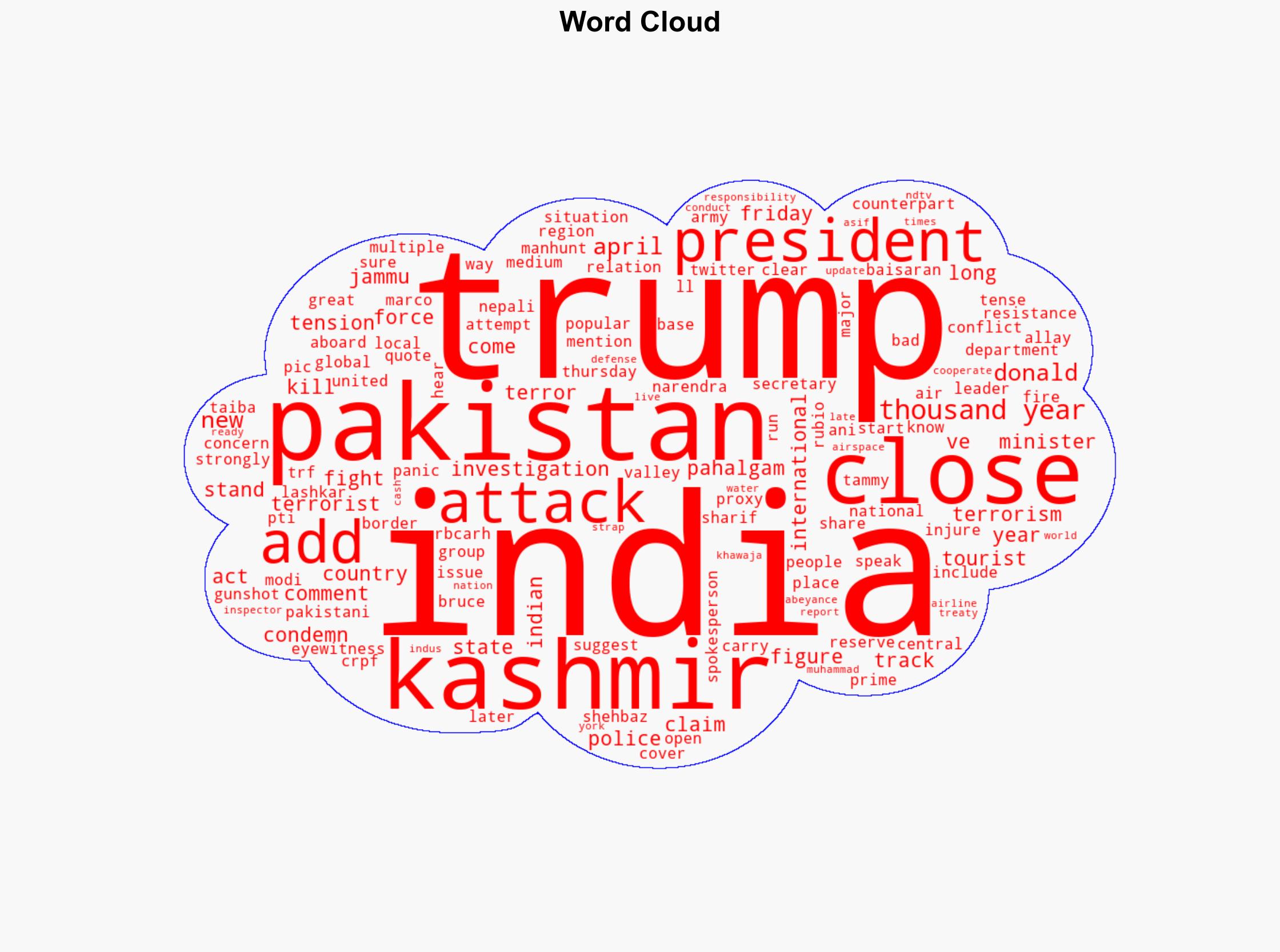 India Pak Fighting For 1500 Years On Border Trump After Pahalgam Attack - NDTV News - Image 1