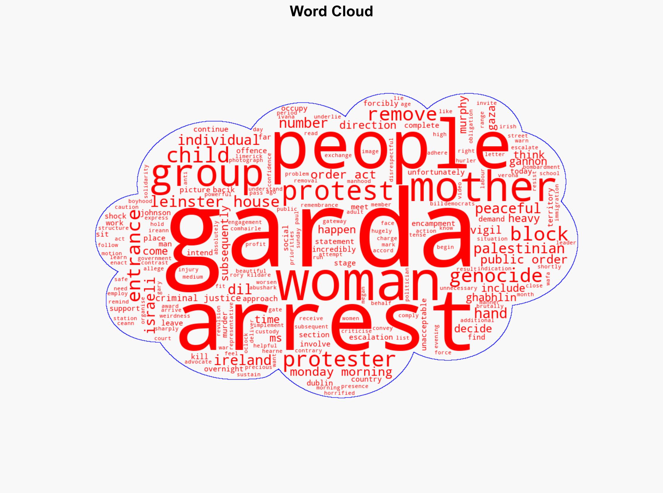 Mothers arrested during Gaza protest after Leinster House entrance blocked - The Irish Times - Image 1
