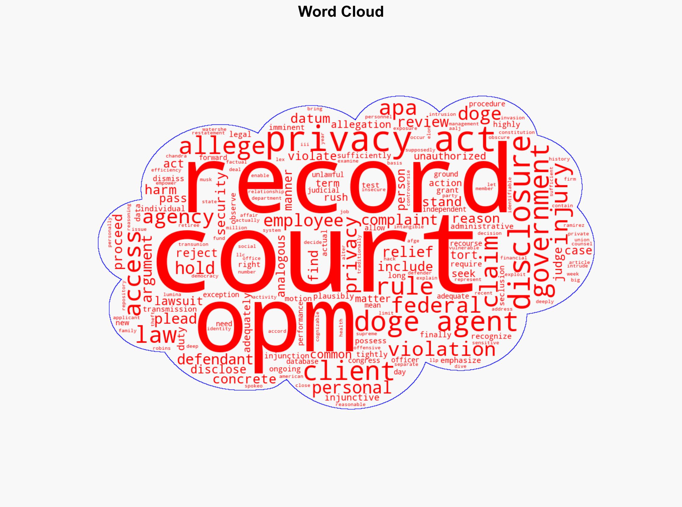 Our Privacy Act Lawsuit Against DOGE and OPM Why a Judge Let It Move Forward - EFF - Image 1