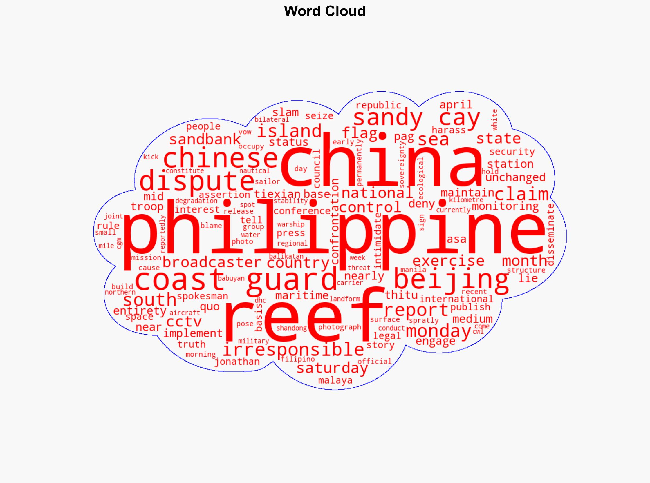 Philippines denies 'irresponsible' Chinese report on disputed reef - Yahoo Entertainment - Image 1