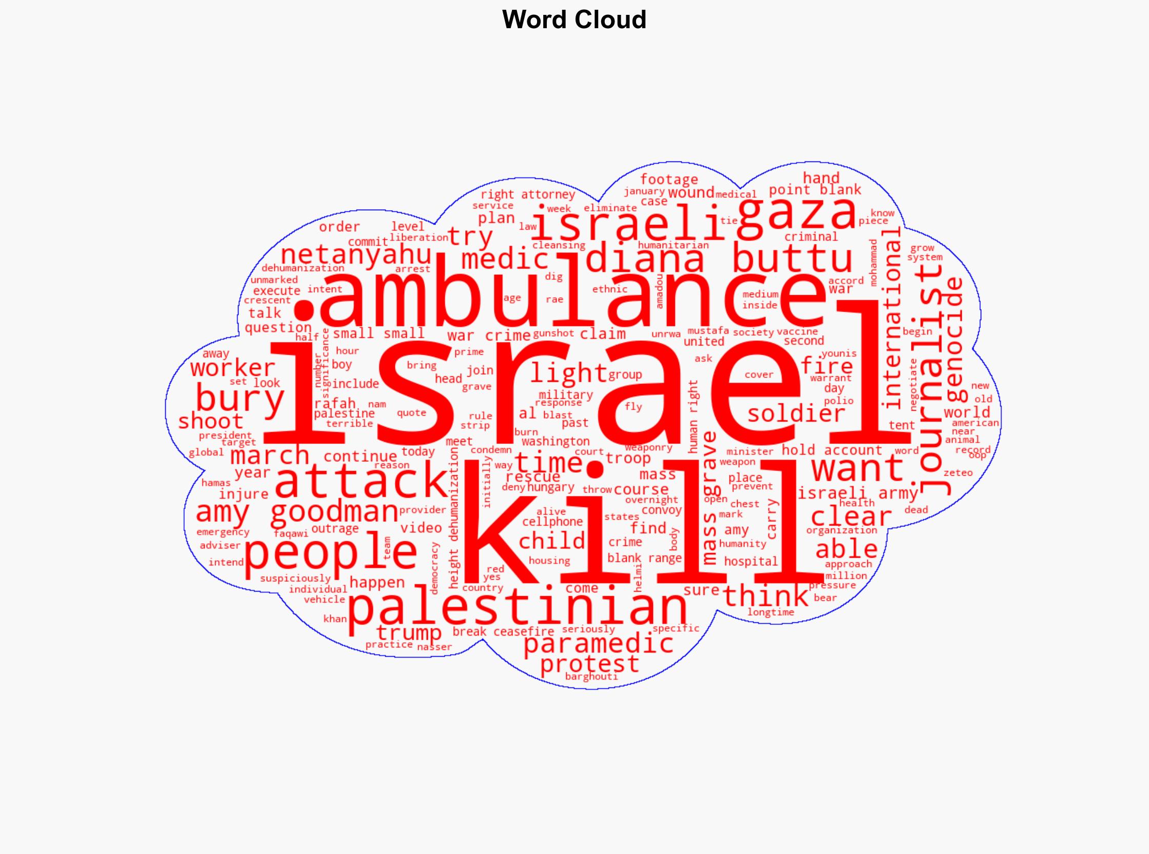Point-Blank Israeli Soldiers Execute 15 Gaza Medics Rescue Workers Bury in Unmarked Mass Grave - Democracy Now! - Image 1