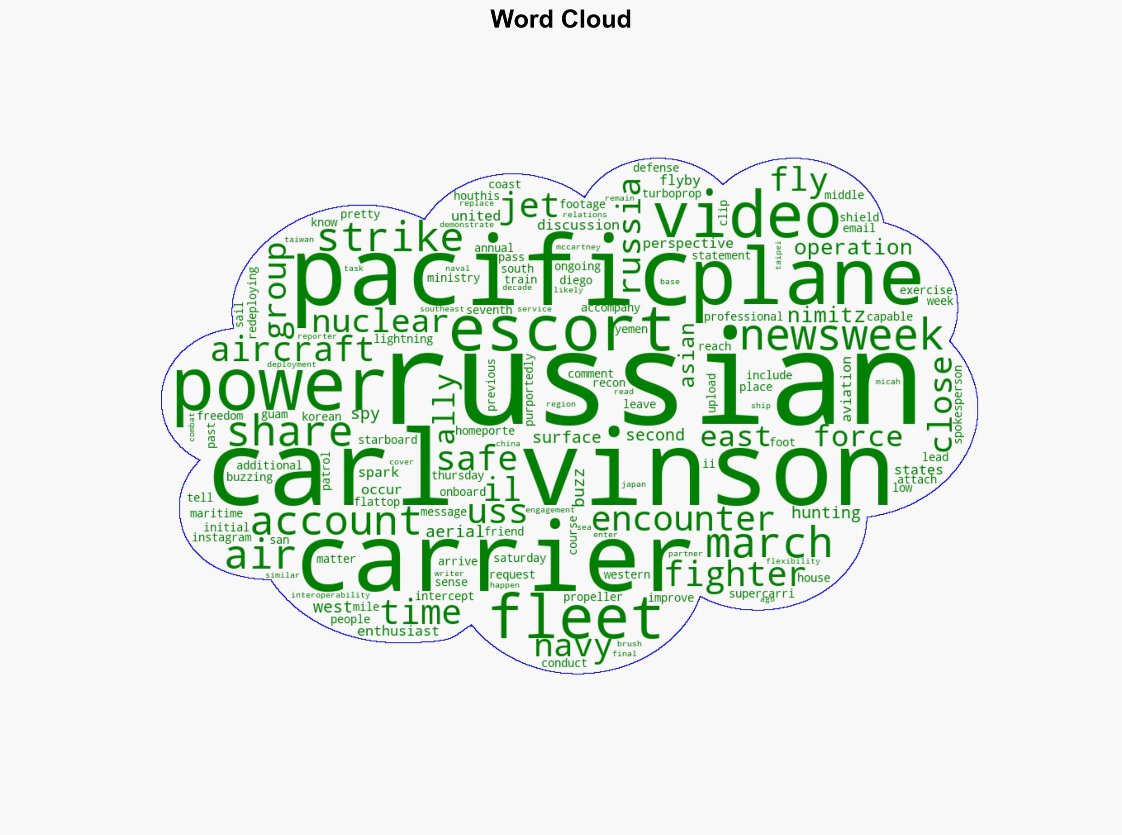 Russian Video Shows F-35 Escort Submarine Hunter Buzzing USS 'Carl Vinson' - Newsweek - Image 1