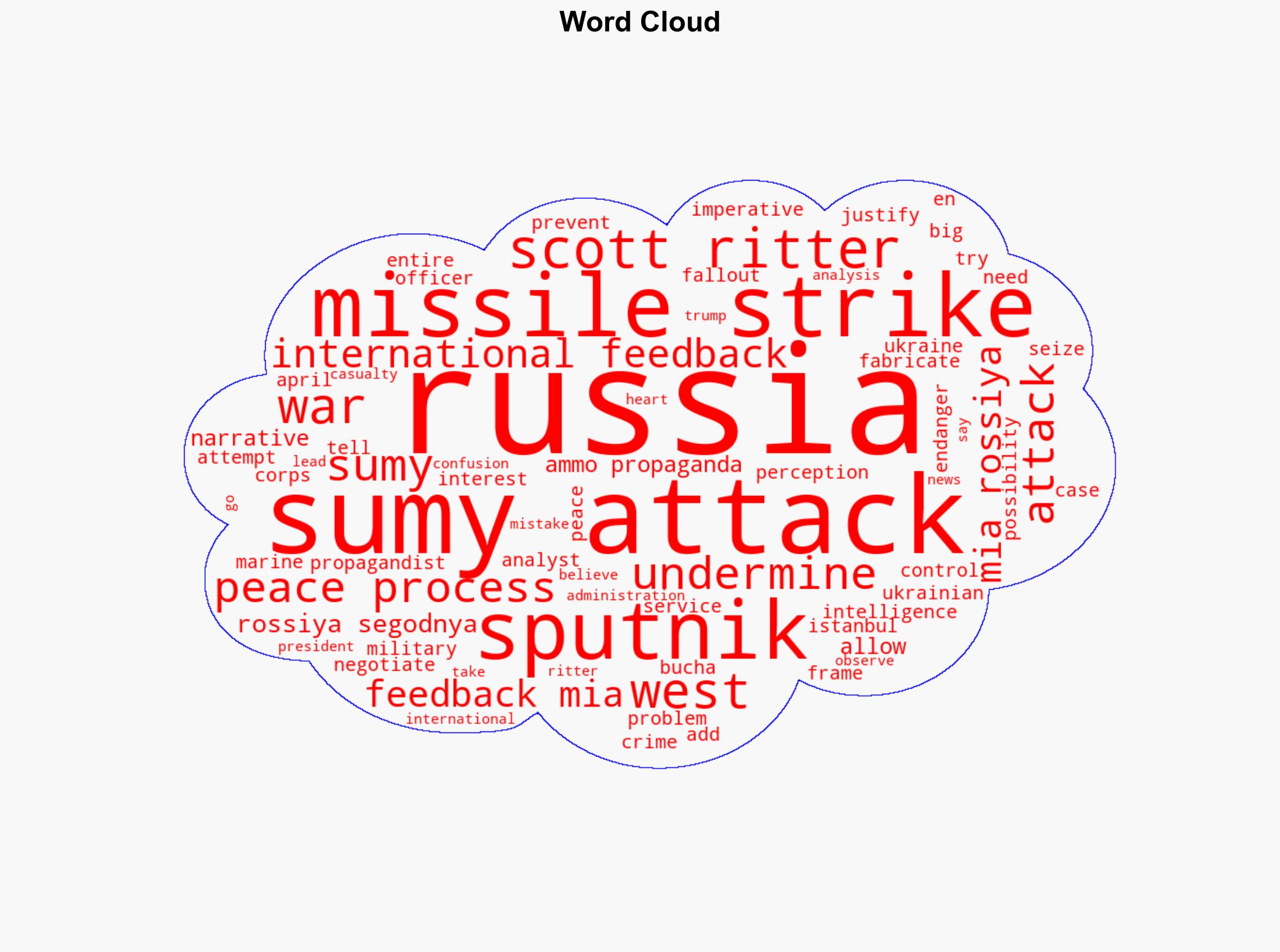 Scott Ritter Russia Must Not Allow West to Use Sumy Attack as Ammo for Propaganda War - Sputnikglobe.com - Image 1