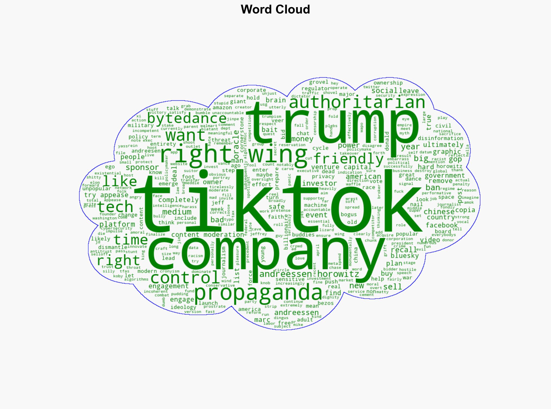 Trumps Buddies At Andreesen Horowitz Want To Help Buy TikTok Turn It Into A Right Wing Safe Space - Techdirt - Image 1
