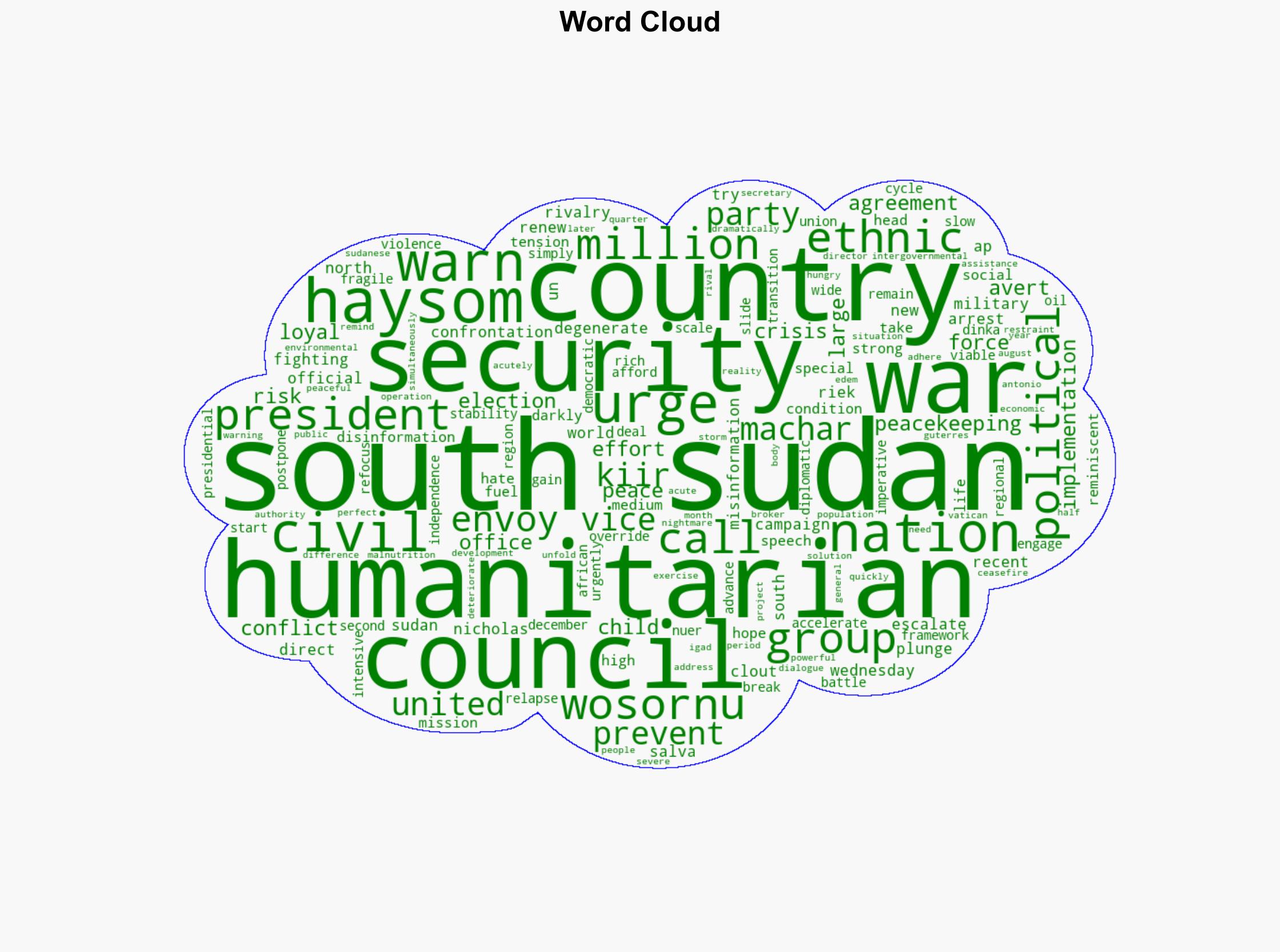 UN envoy urges Security Council to try to prevent renewed civil war in South Sudan - Yahoo Entertainment - Image 1