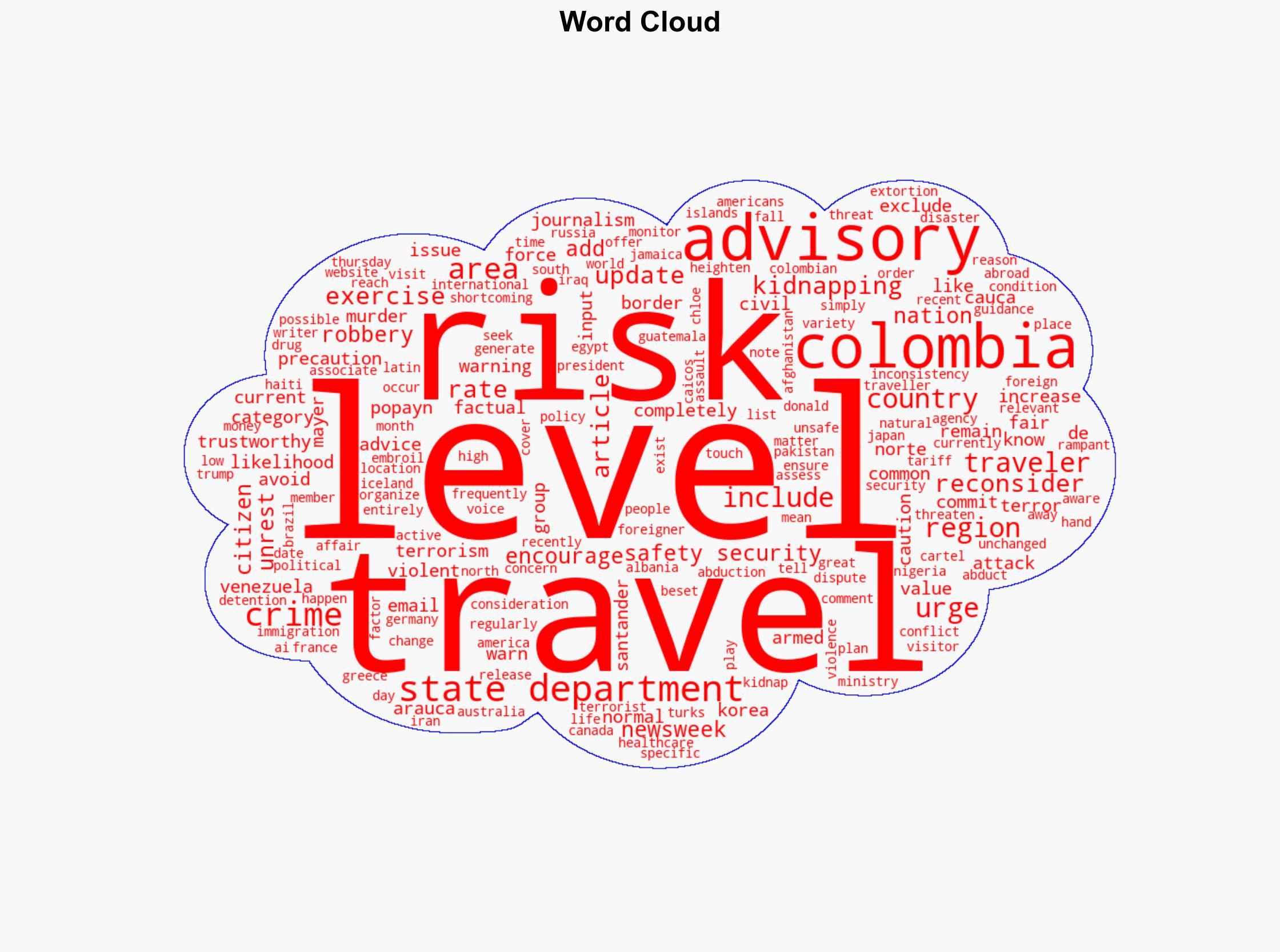 US Updates Travel Warning for Colombia Amid Kidnap Threats - Newsweek - Image 1