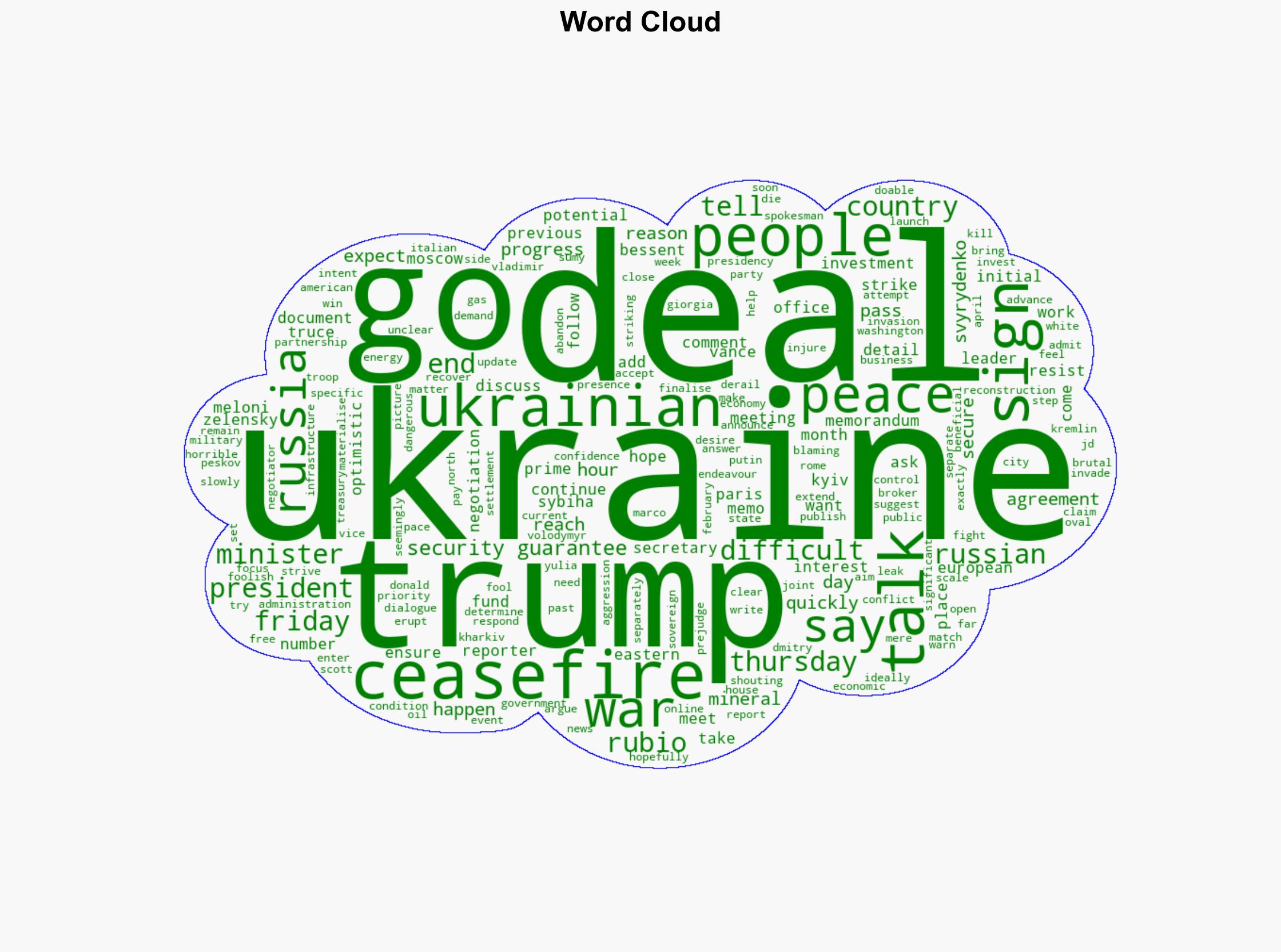 Ukraine says outline of minerals deal signed with US - BBC News - Image 1