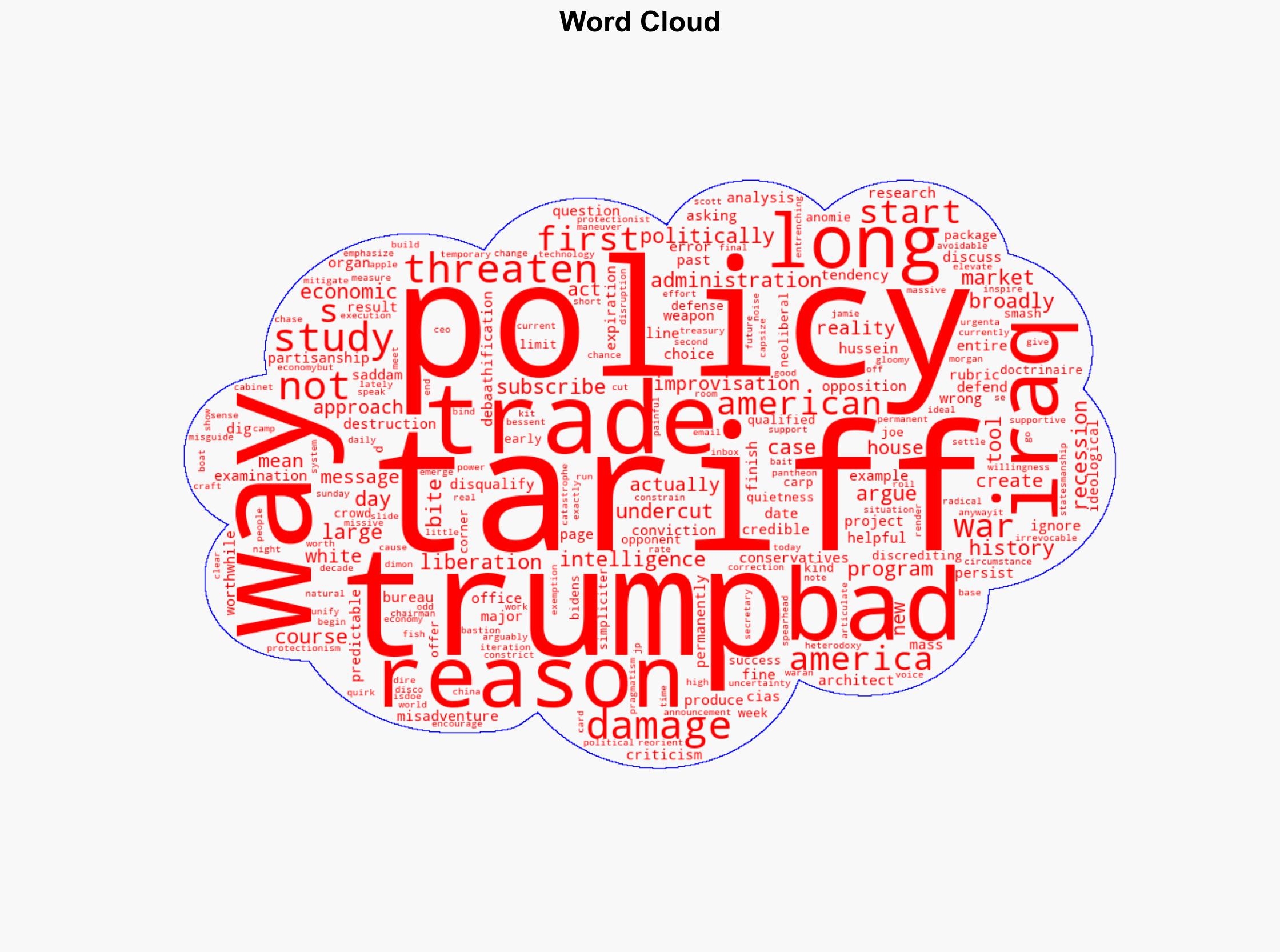 Will Trade Policy Be America Firsts Iraq War - The American Conservative - Image 1