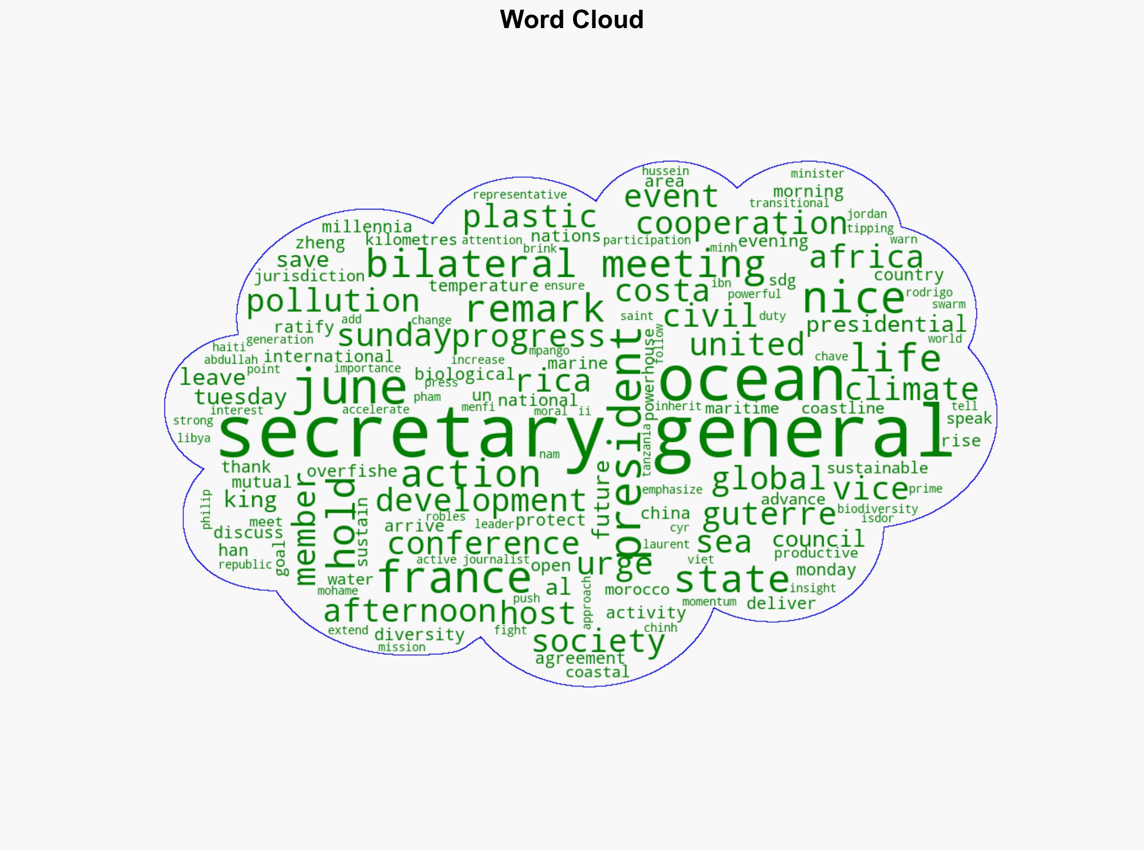 Activities of Secretary-General in France 8-10 June - UN News - Image 1