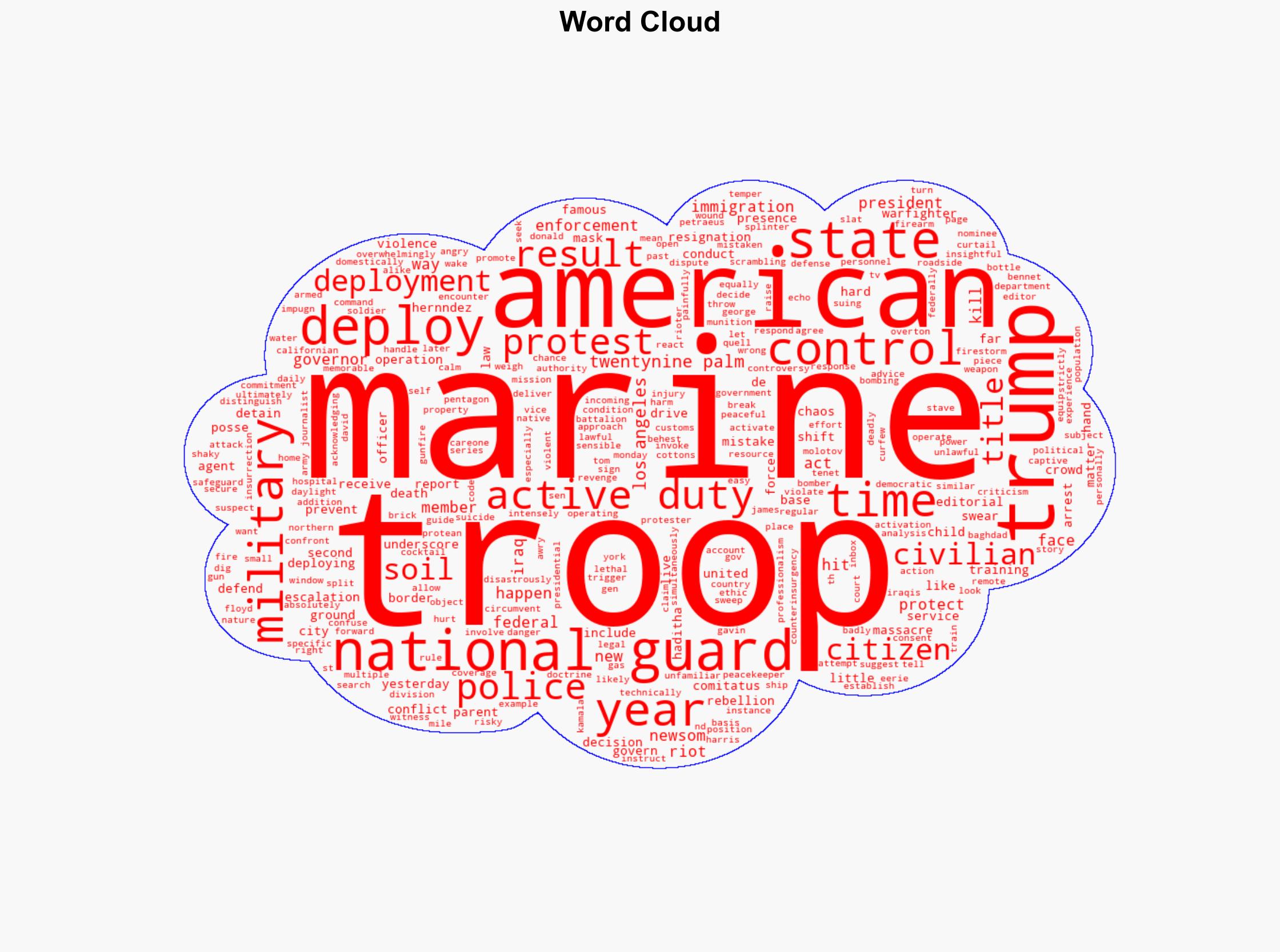 By Sending the Marines Into LA Trump Is Creating a Perfect Recipe for Chaos I Should Know - Slate Magazine - Image 1