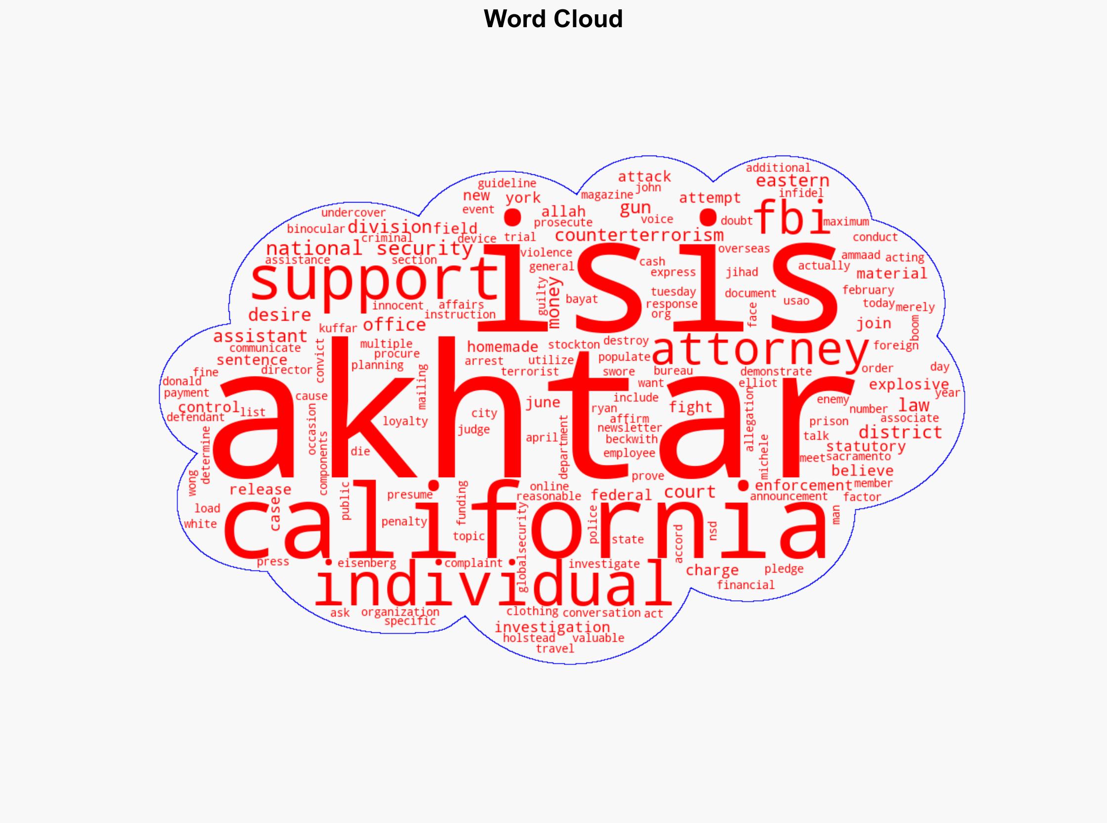 California Man Charged with Attempting to Provide Material Support to ISIS - Globalsecurity.org - Image 1