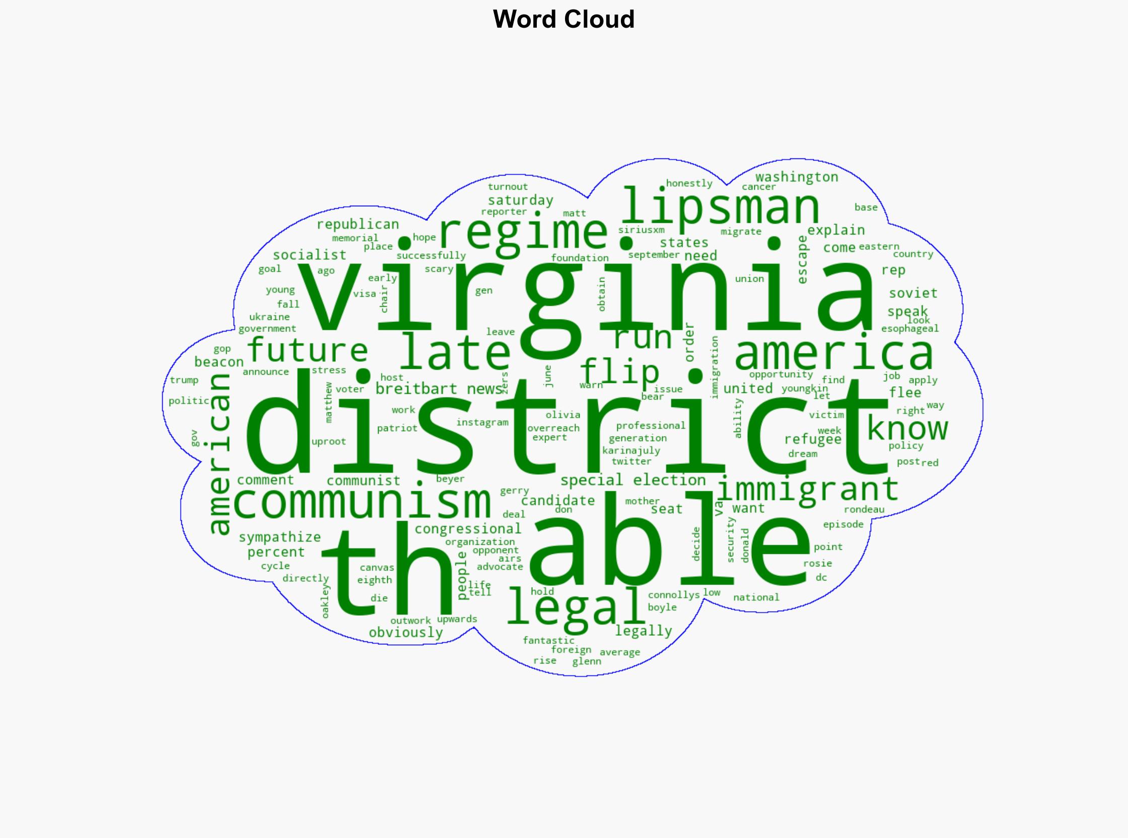 Exclusive Virginia Special Election Republican Candidate Rise of 'Communism' Is 'Scary' - Breitbart News - Image 1
