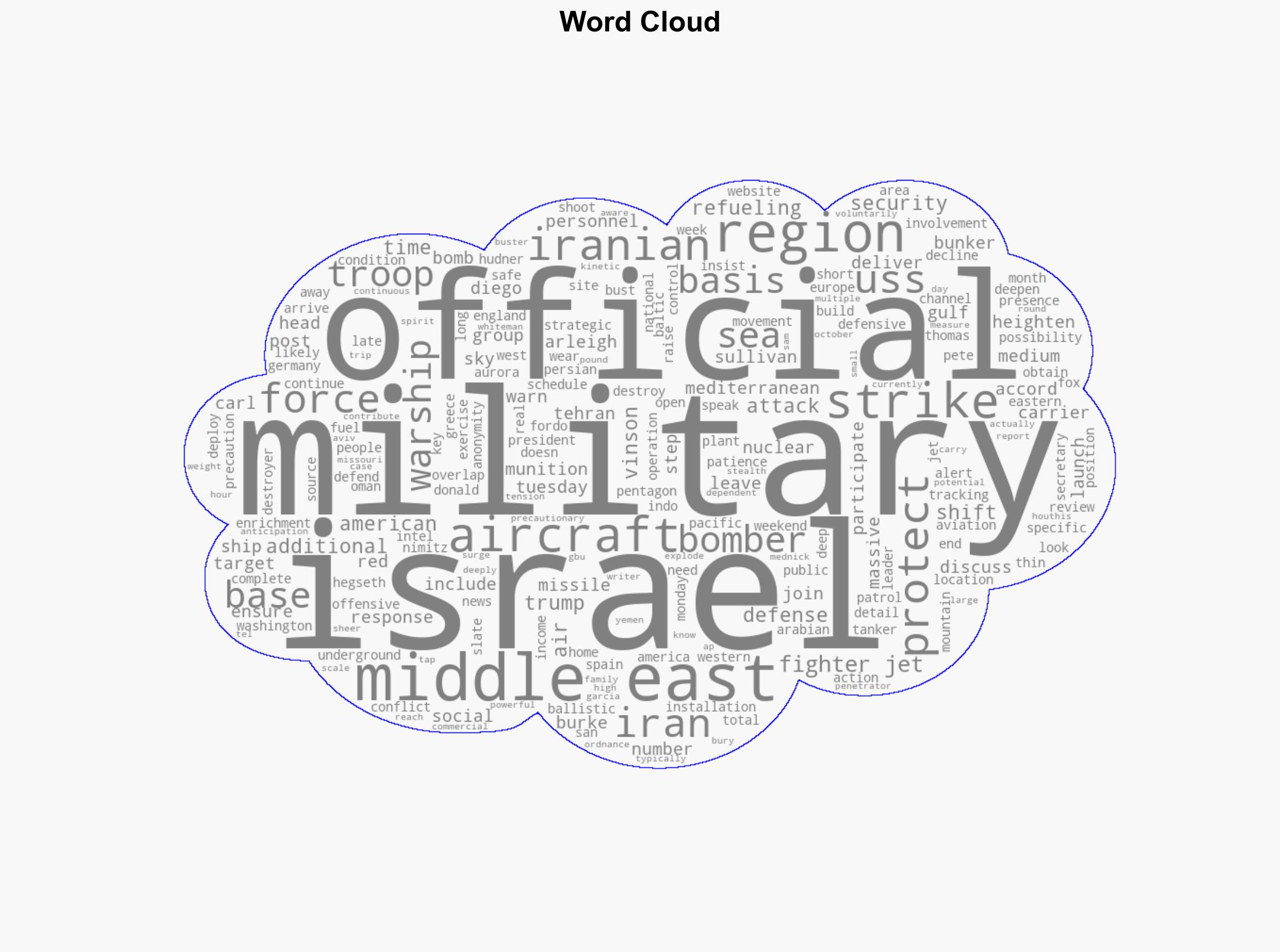 How the US has shifted military jets and ships in the Middle East - ABC News - Image 1