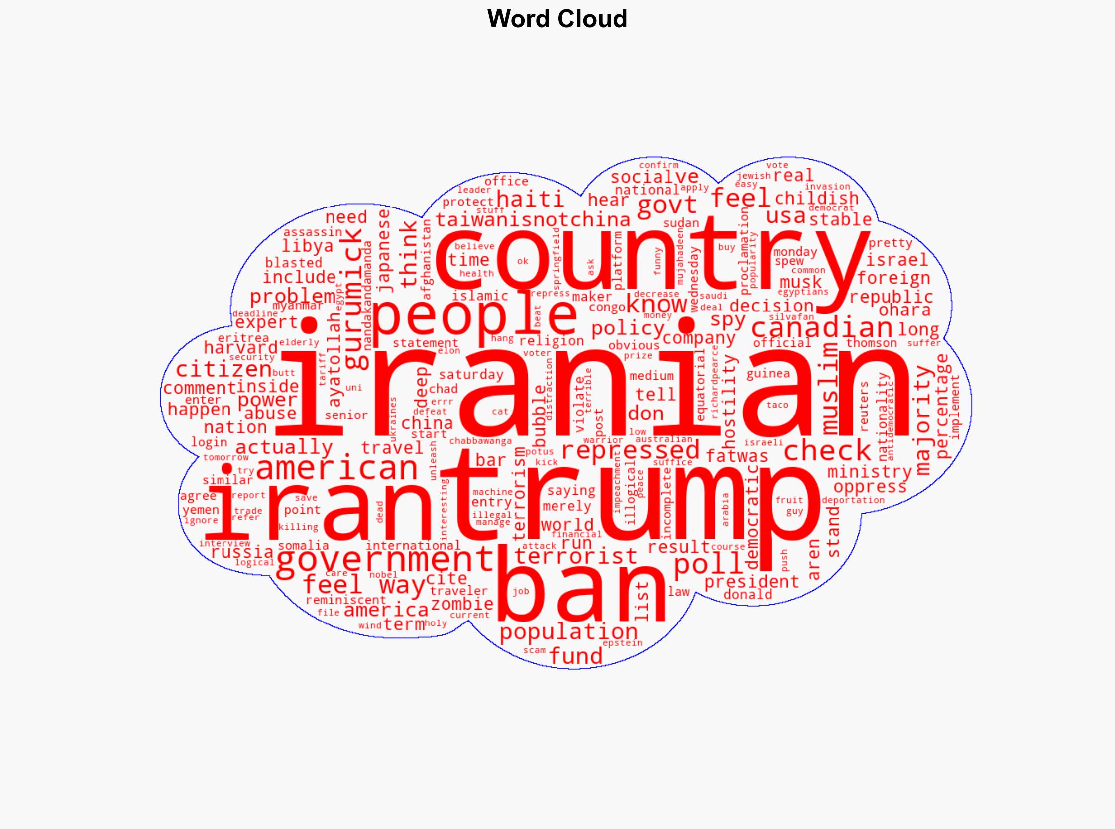 Iran says US travel ban shows 'deep hostility' for Iranians Muslims - Japan Today - Image 1