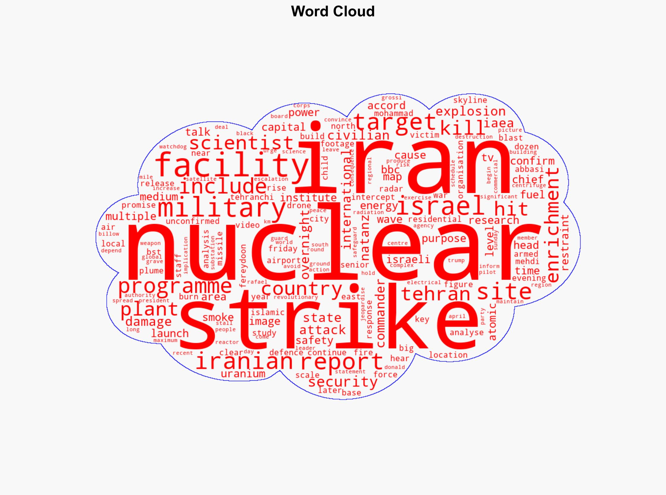 Israel's overnight strike on Iran in maps and images - BBC News - Image 1