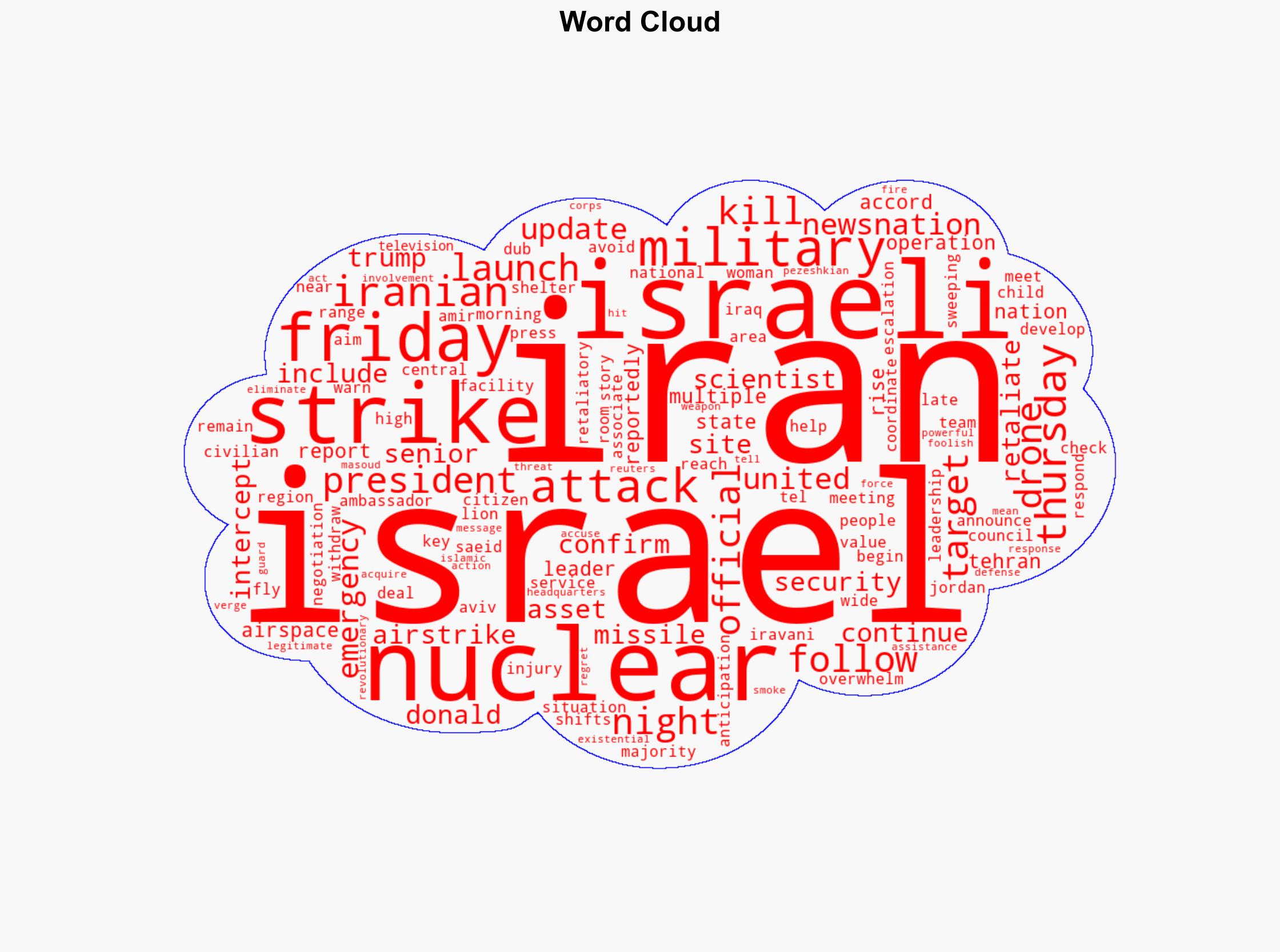 Live Head of Irans Revolutionary Guard reportedly killed in Israel attack - Newsnationnow.com - Image 1