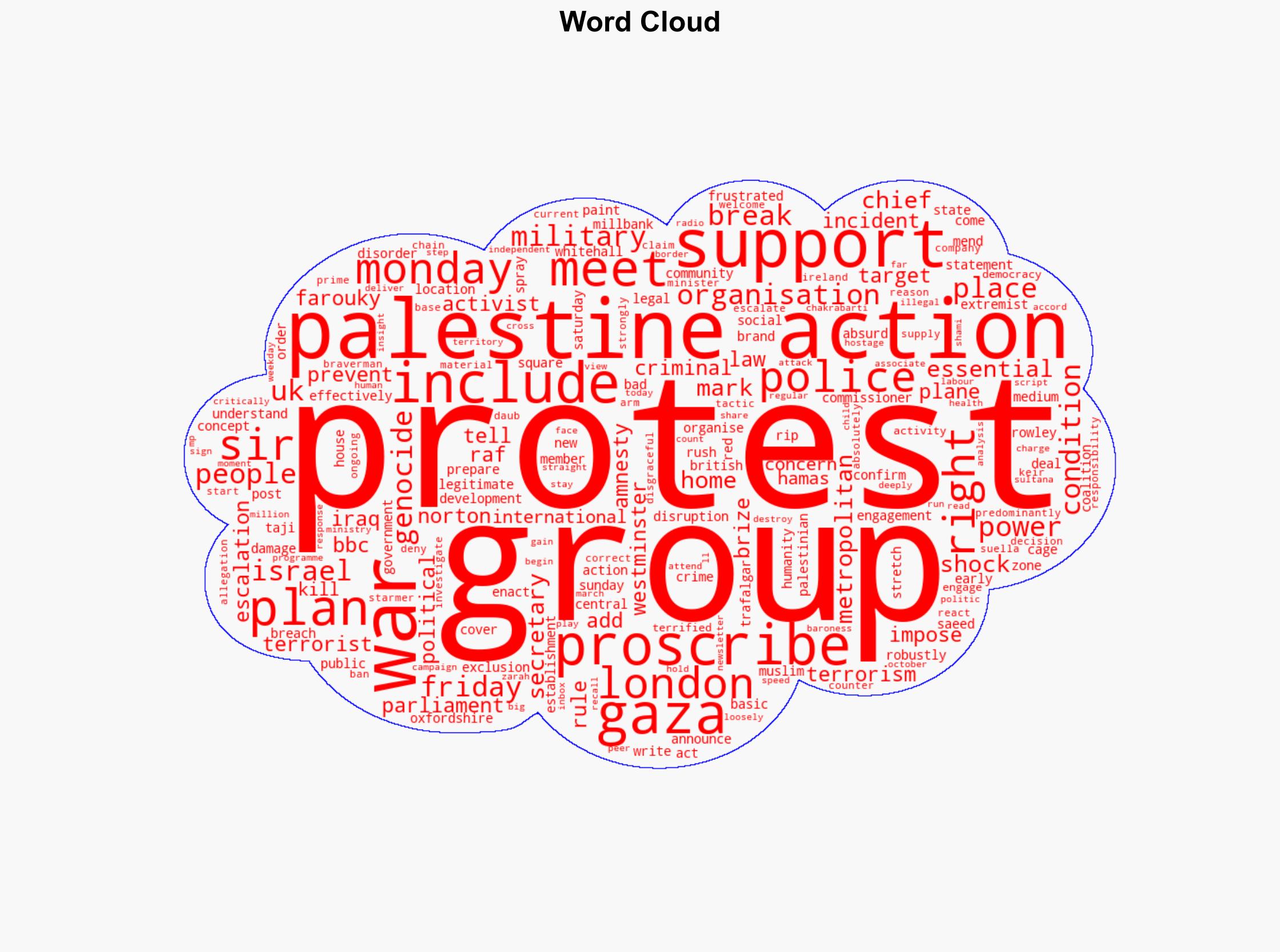 Met chief 'shocked' by planned Palestine Action protest - BBC News - Image 1