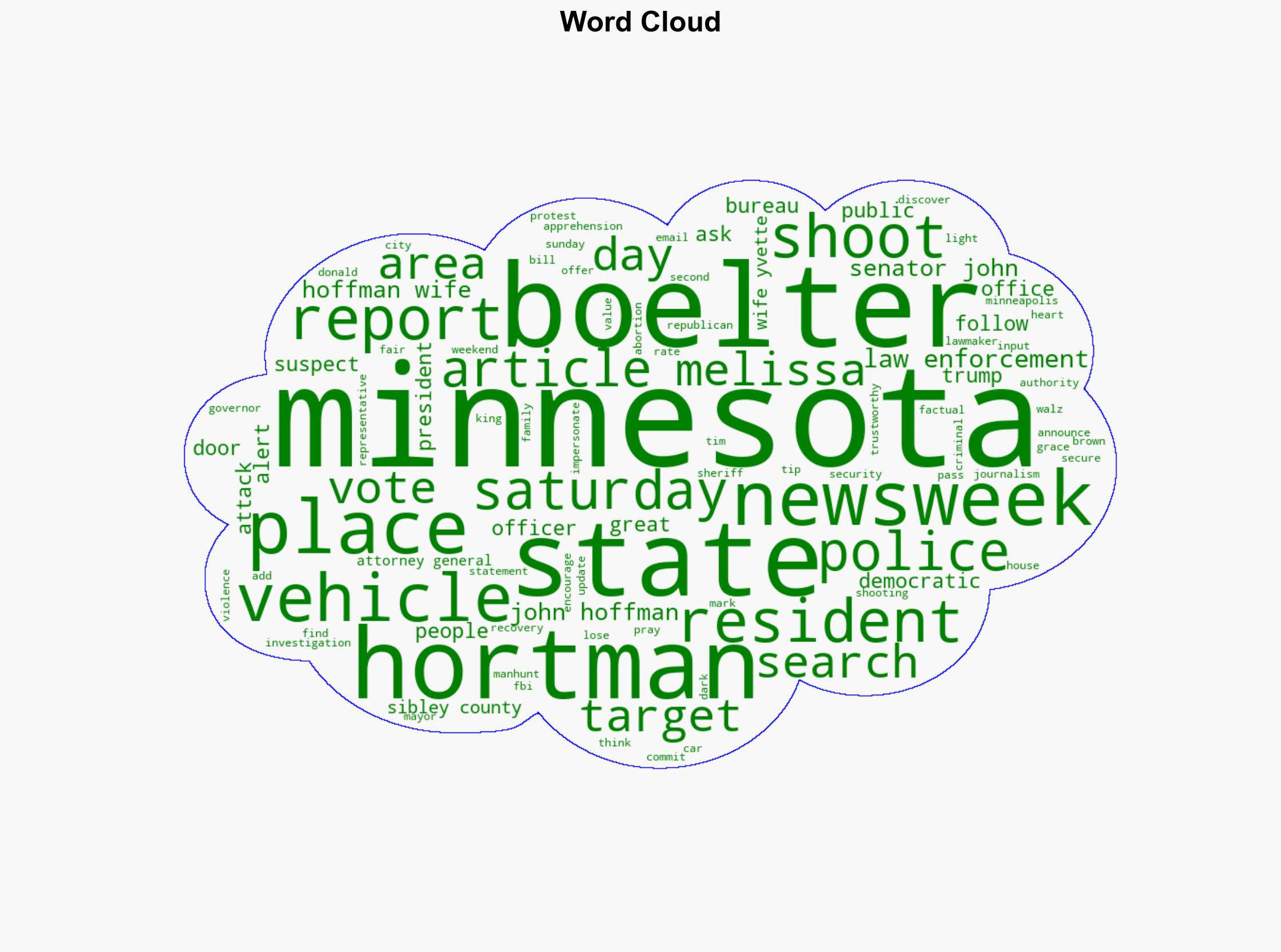 Minnesota Assassination Suspect's Vehicle Found Manhunt Intensifies - Newsweek - Image 1