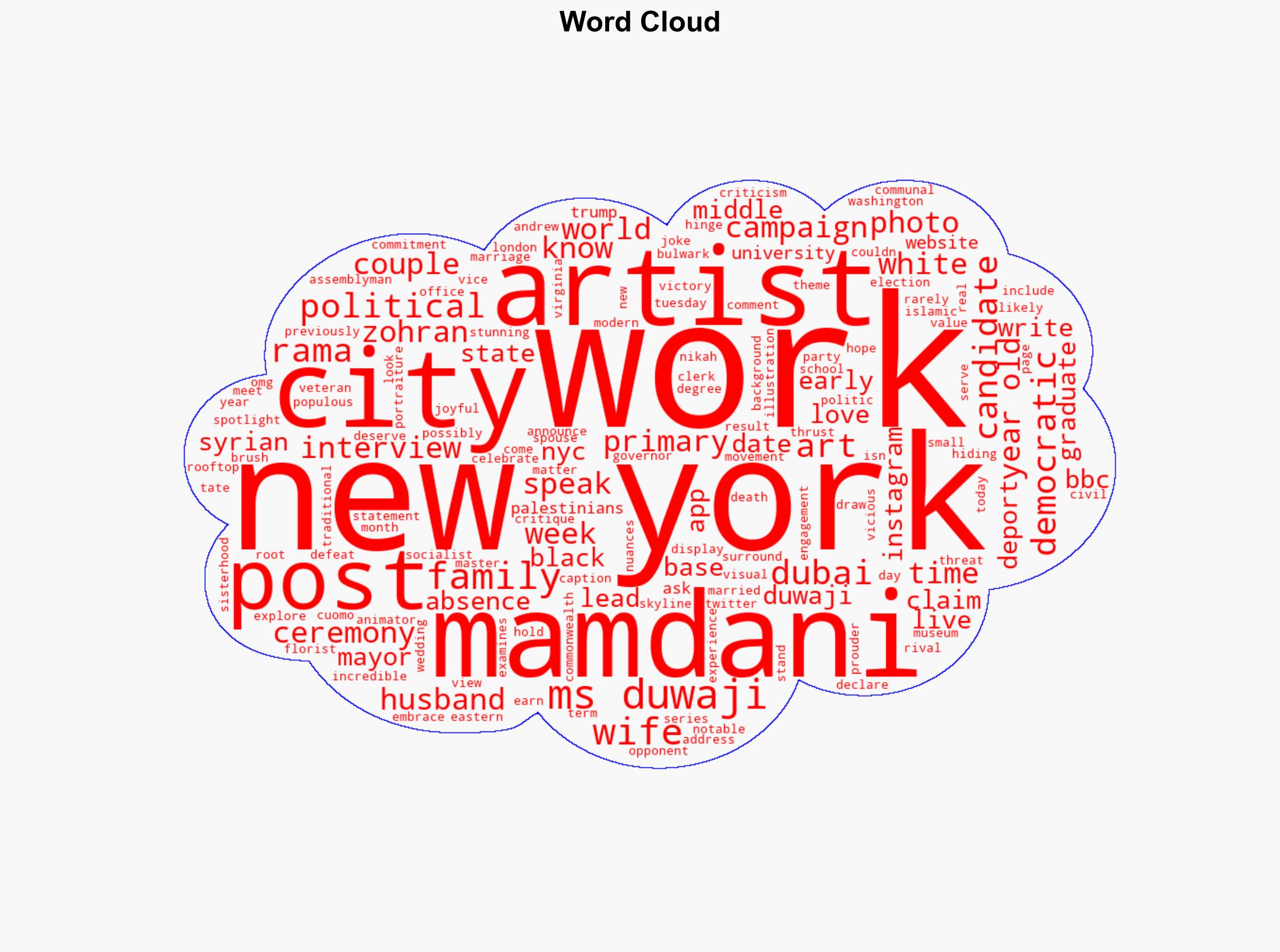 Rama Duwaji Who is the wife of NYC mayor candidate Zohran Mamdani - BBC News - Image 1