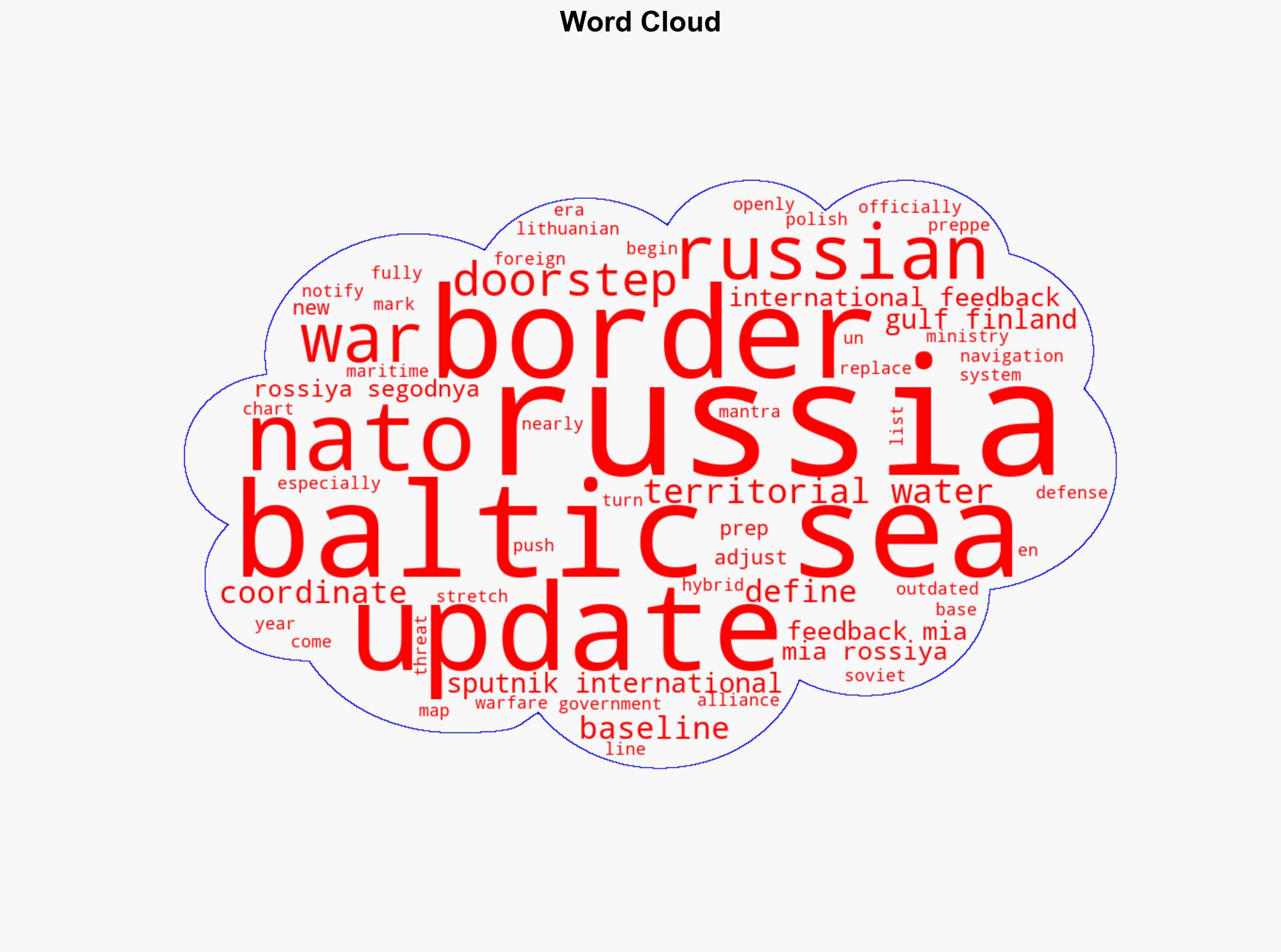 Russia Adjusts Baltic Sea Borders Amid NATO War Prep on its Doorstep - Sputnikglobe.com - Image 1
