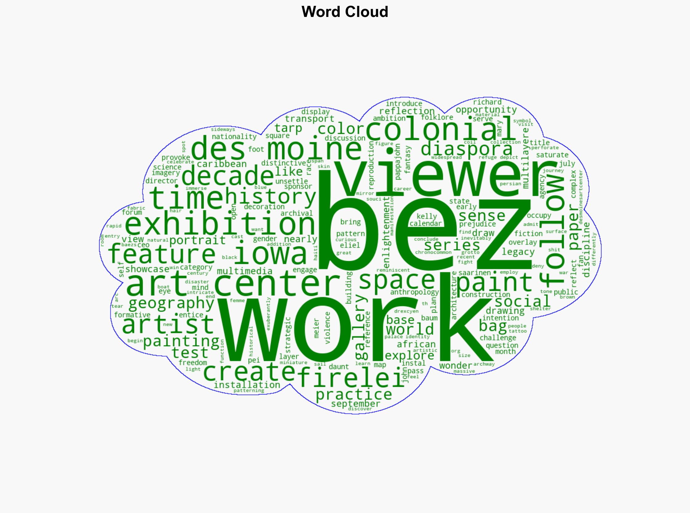 The Des Moines Art Center Presents Firelei Bez - Hyperallergic - Image 1