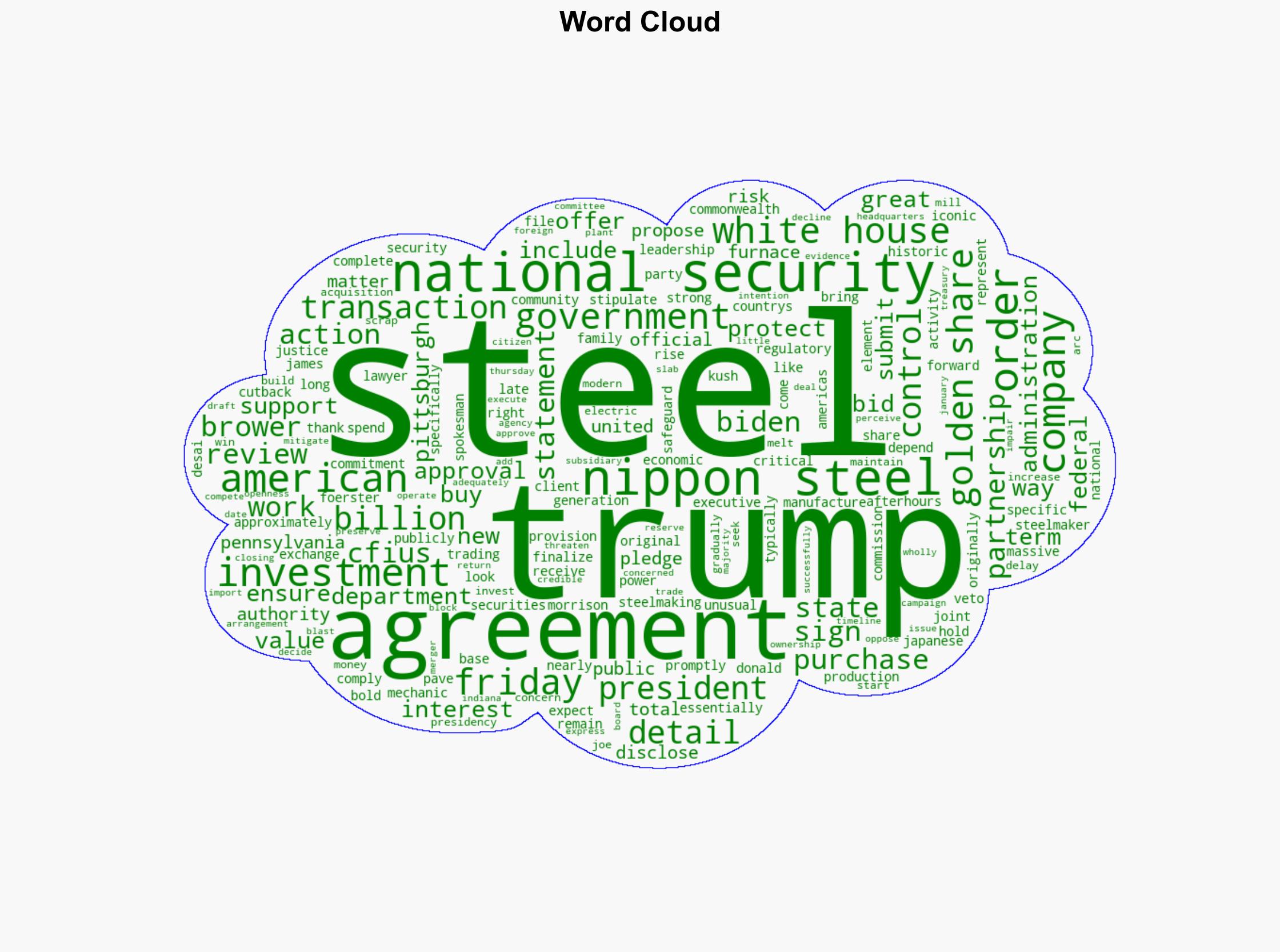 Trump clears path for Nippon Steel investment in US Steel so long as it fits the governments terms - Boston Herald - Image 1