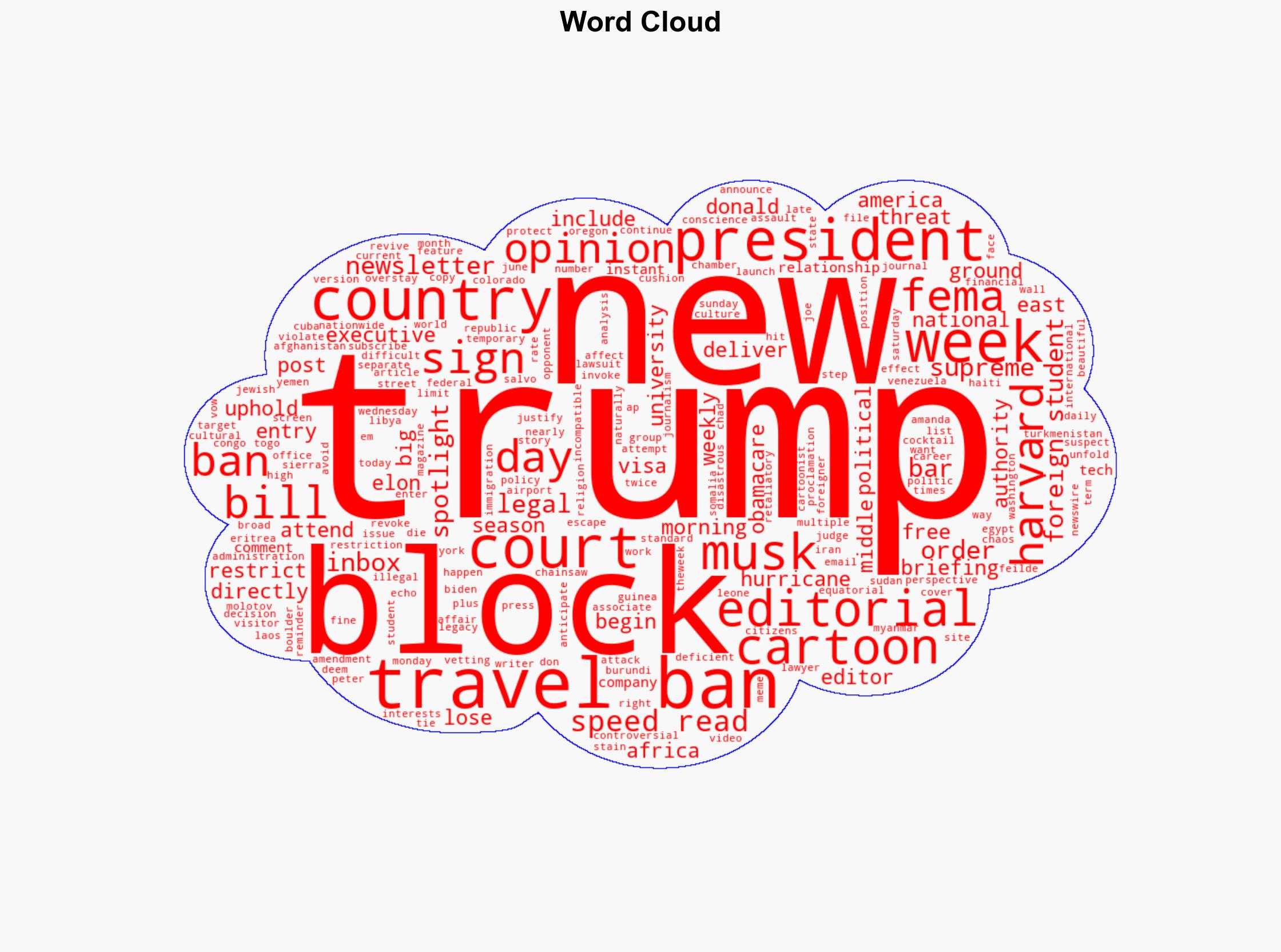Trump hits Africa Middle East with new travel ban - The Week Magazine - Image 1