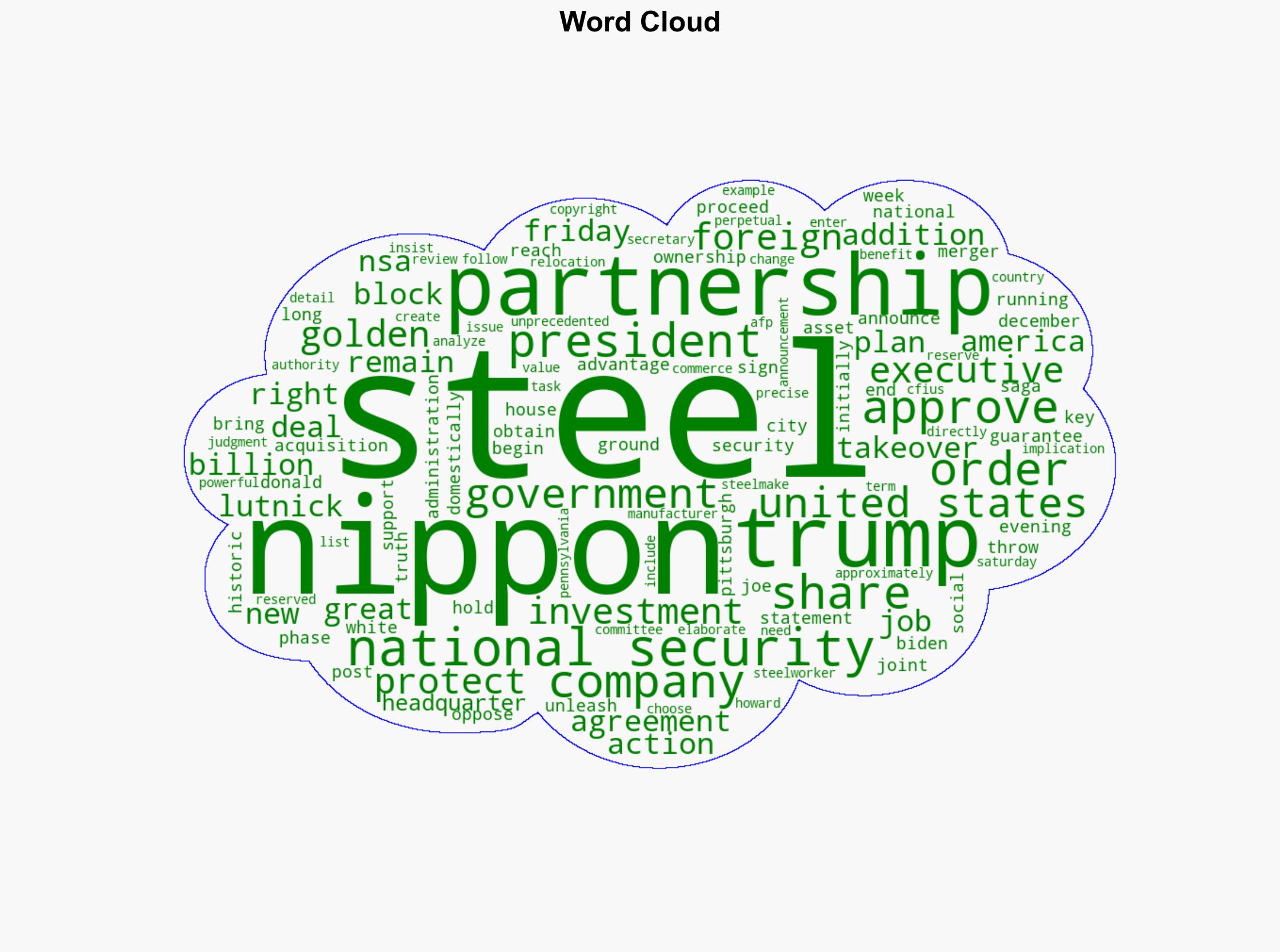 US Steel Nippon Partnership Proceeds With Security Deal 'Golden Share' - International Business Times - Image 1