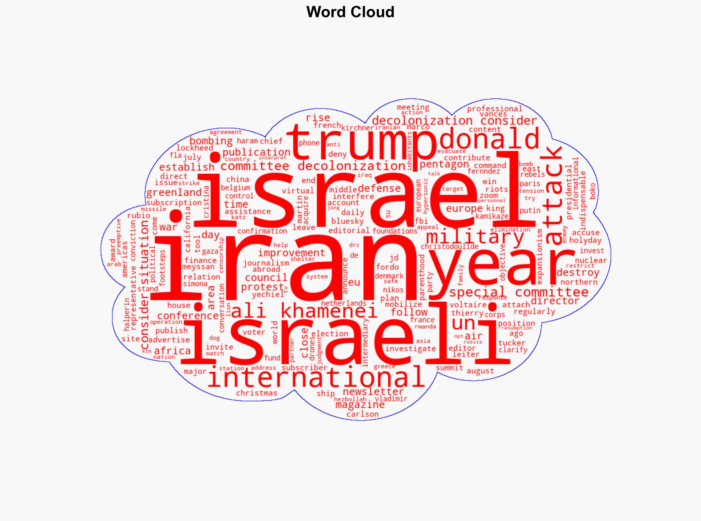 Voltaire International Newsletter N138 - Red Voltaire - Image 1