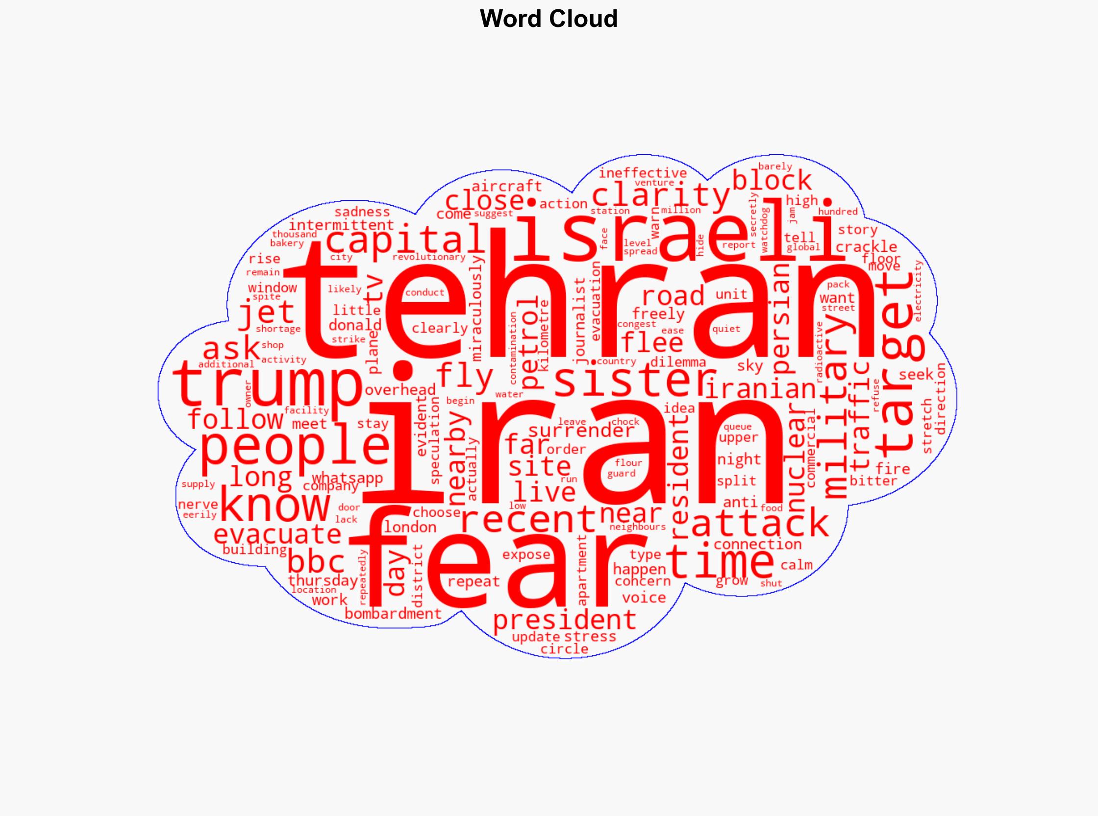 'What should we do' Seeking clarity in Tehran as Israeli jets fly overhead - BBC News - Image 1