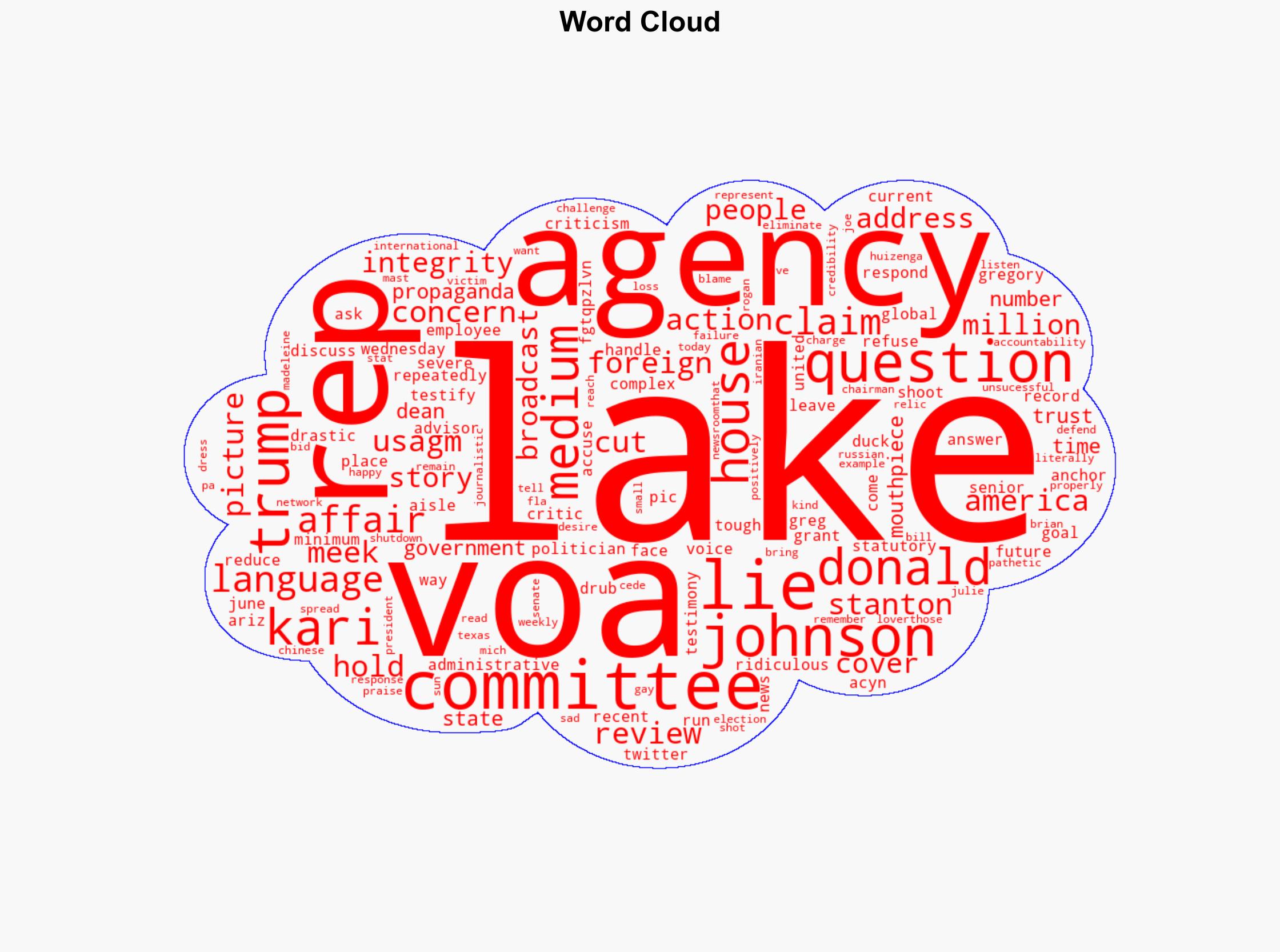 You have no credibility Lake grilled by House Committee over Voice of America cuts - Salon - Image 1