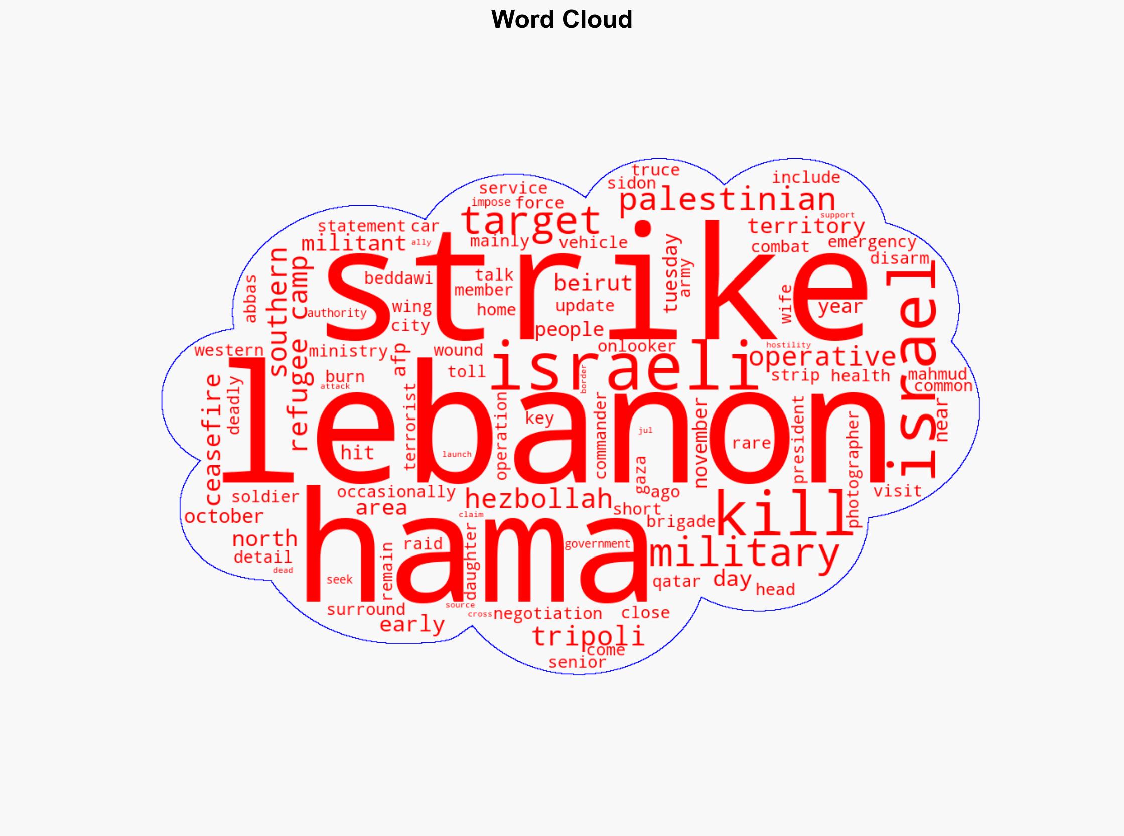 3 dead in north Lebanon strike that Israel says hit Hamas militant - Japan Today - Image 1