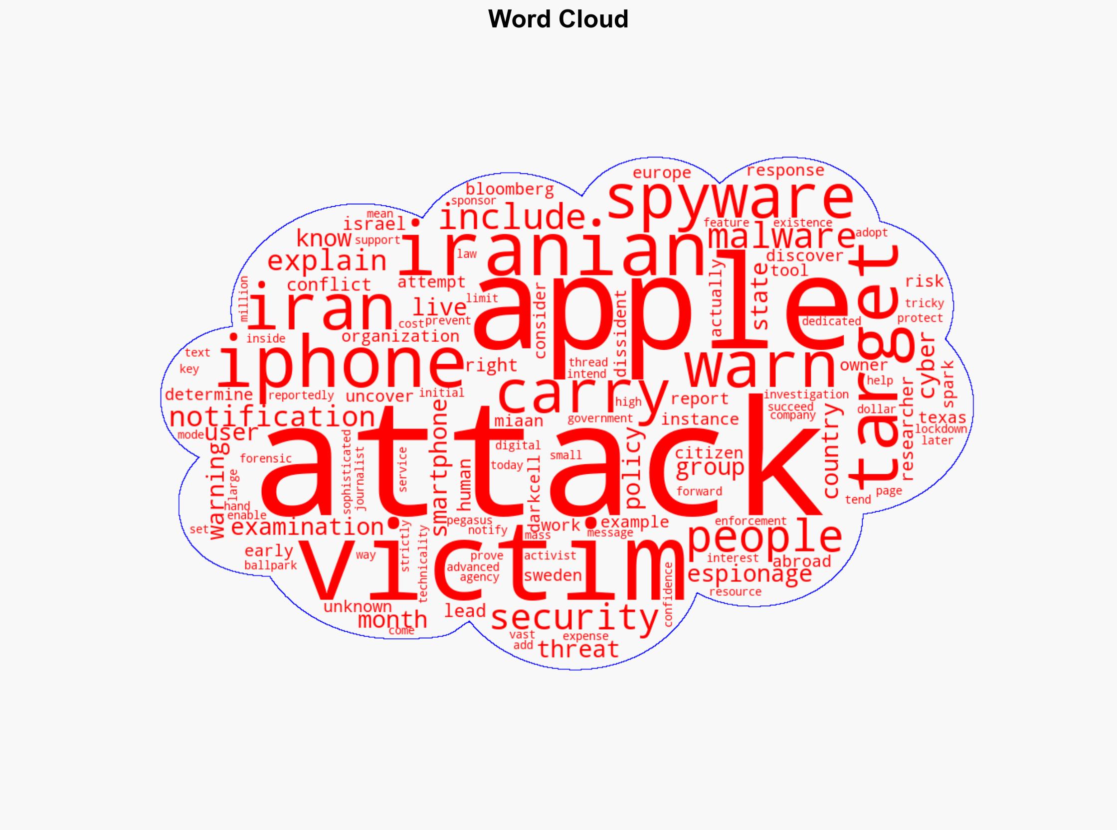 Apple warns Iranians of iPhone spyware attacks ahead of Israel conflict - AppleInsider - Image 1