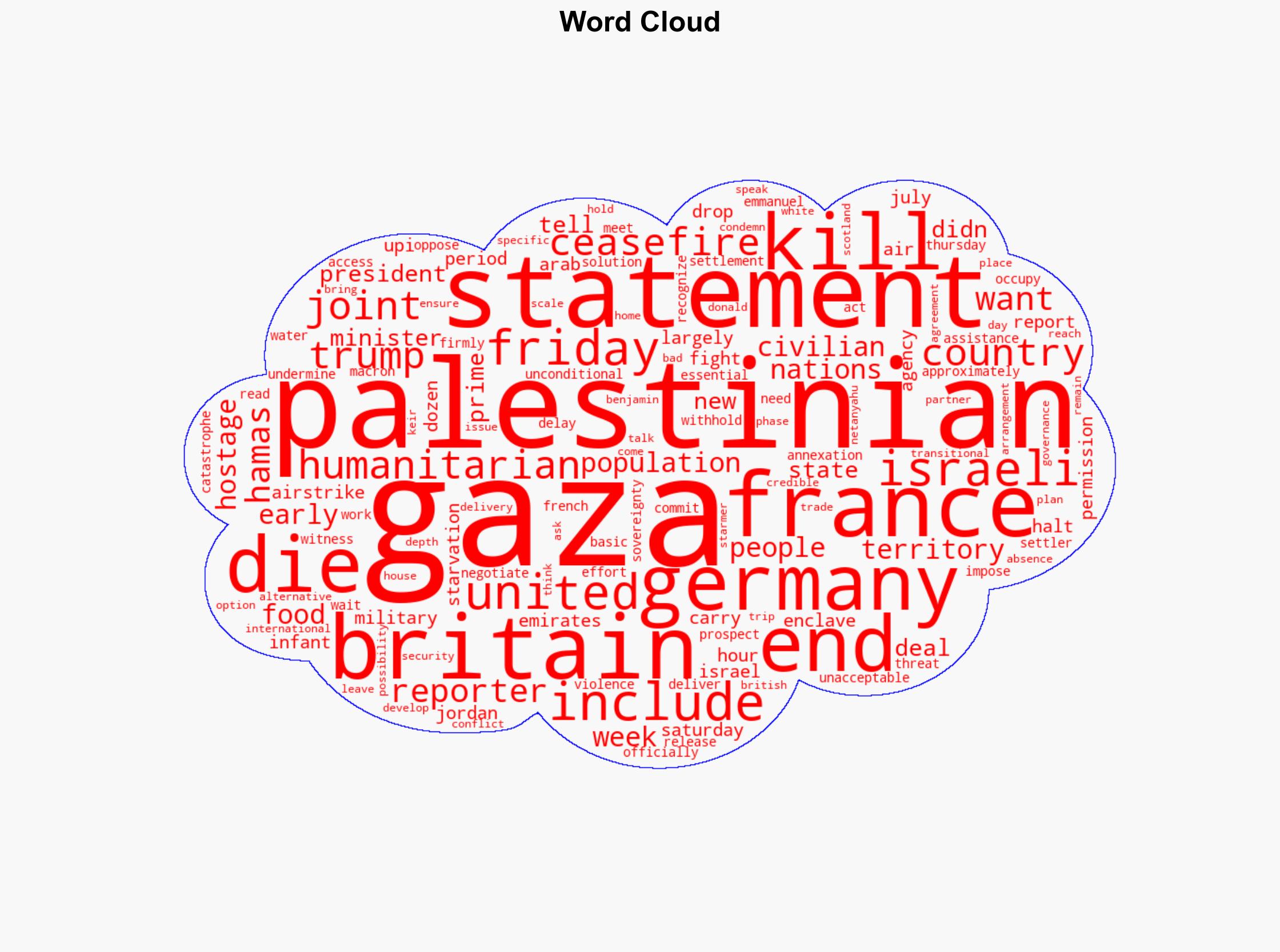 Britain France Germany call for end to Gaza war as death toll climbs - UPI.com - Image 1